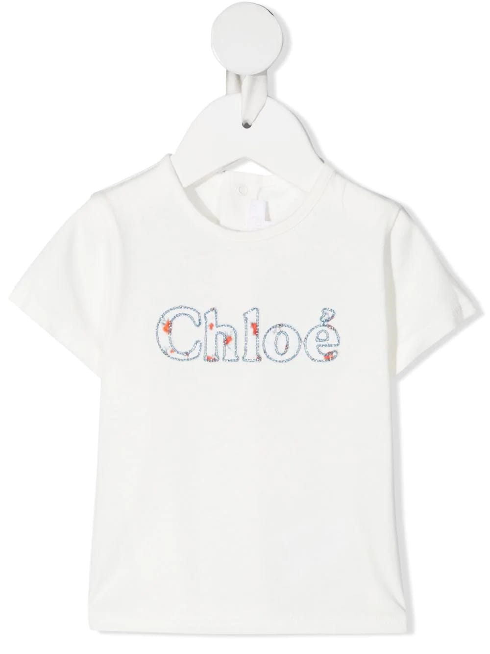 chloe logo t shirt
