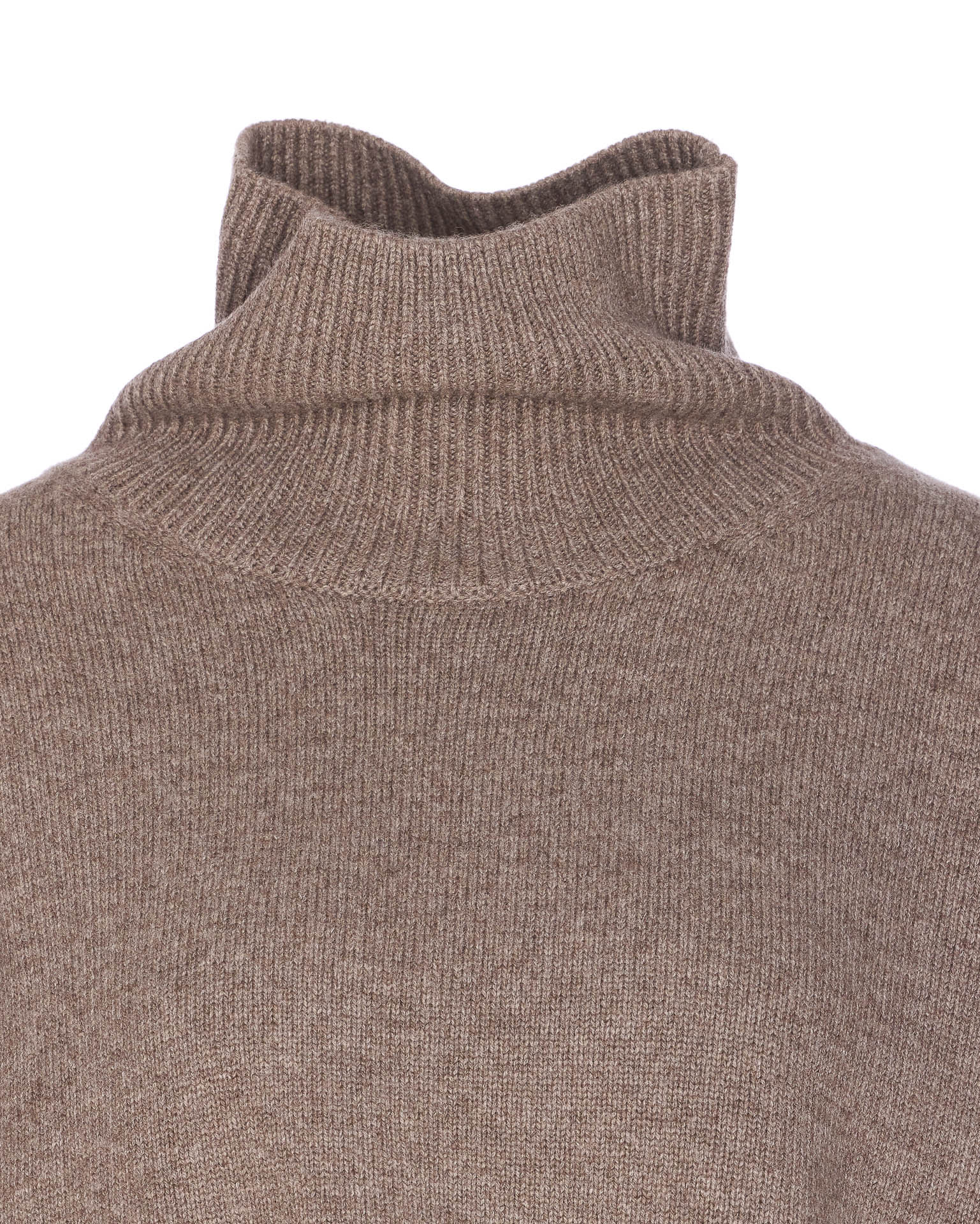 Loulou Studio Loulou Loulou De Saison Luke Wool-cashmere Stand Collar Sweater In Gray