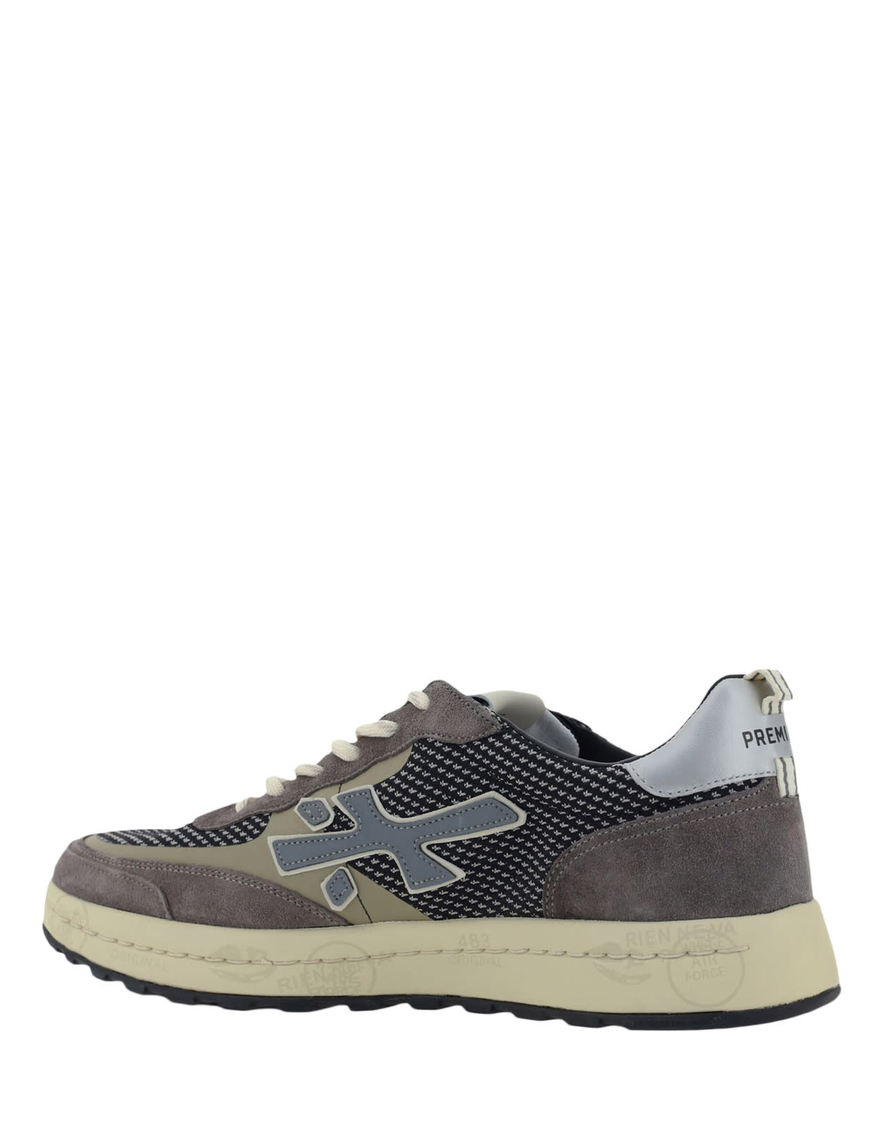 Shop Premiata Nous 6850 Sneakers In Grey