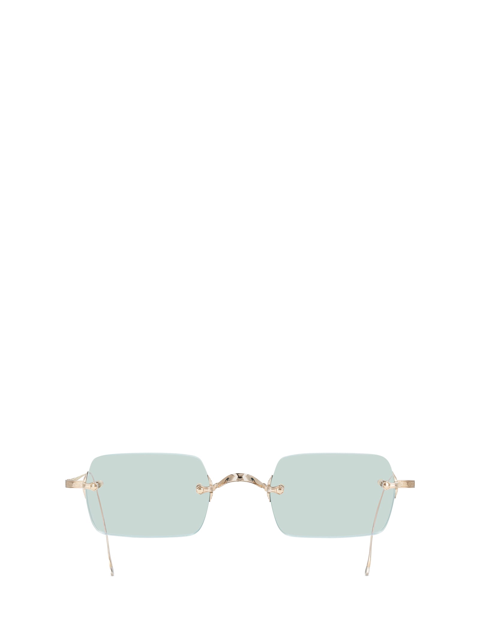 Shop Mr Leight Banzai S 12k White Gold Sunglasses