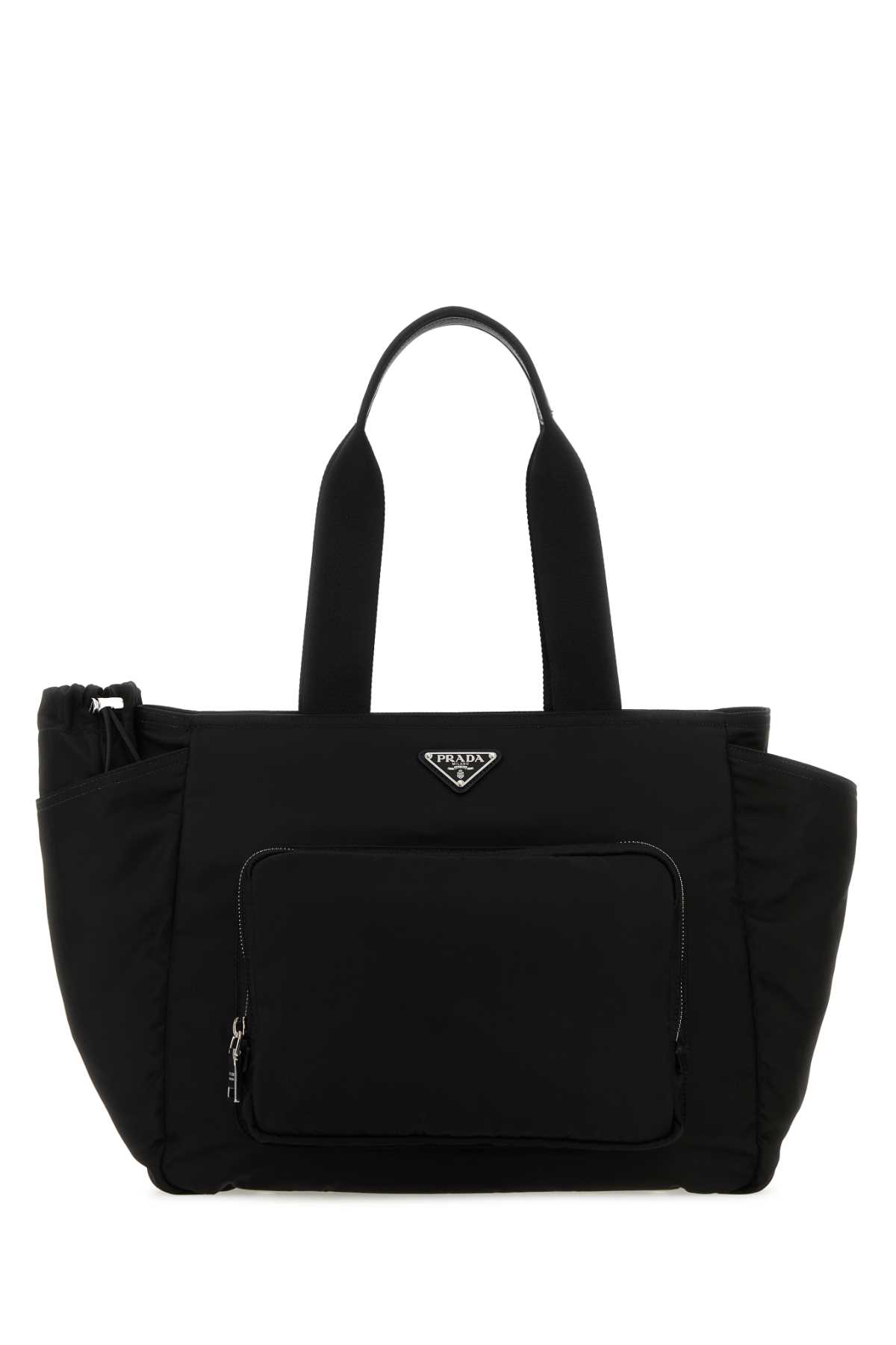 Prada Enamel Logo Plaque Changing Bag