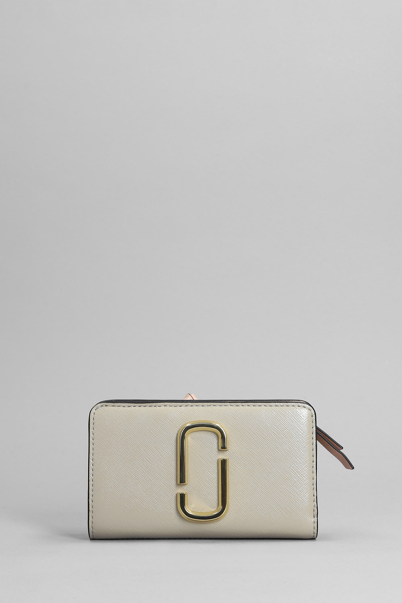 Marc Jacobs Wallet In Grey Leather