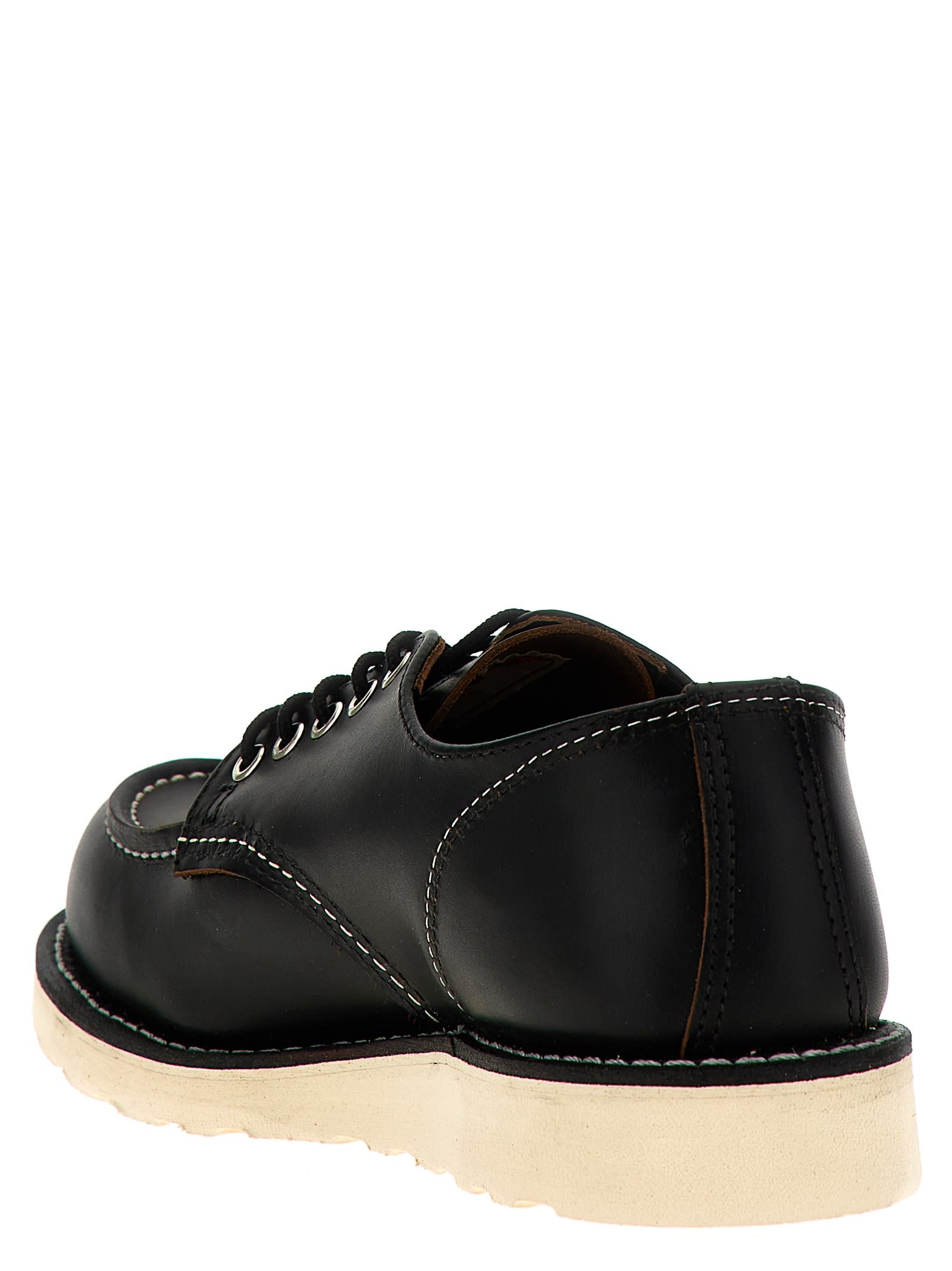 Shop Red Wing Shop Moc Oxford Lace Up Shoes In Black