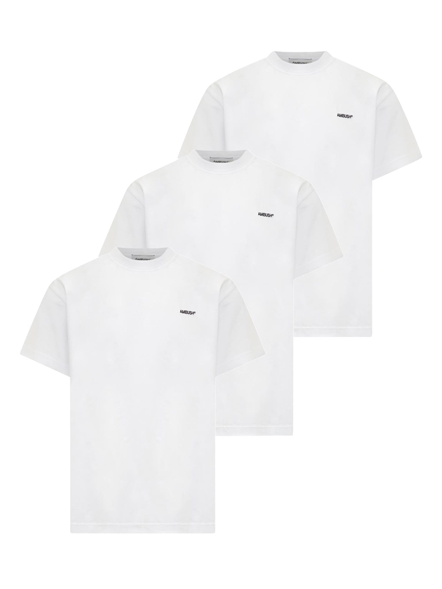 Ambush 3 Pack  T-shirt In Blanc De Blanc