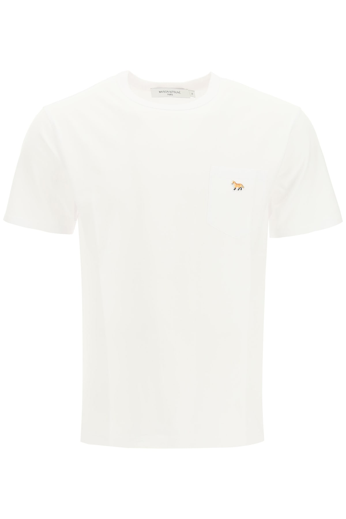 Maison Kitsuné T-shirt With Pocket And Baby Fox Patch