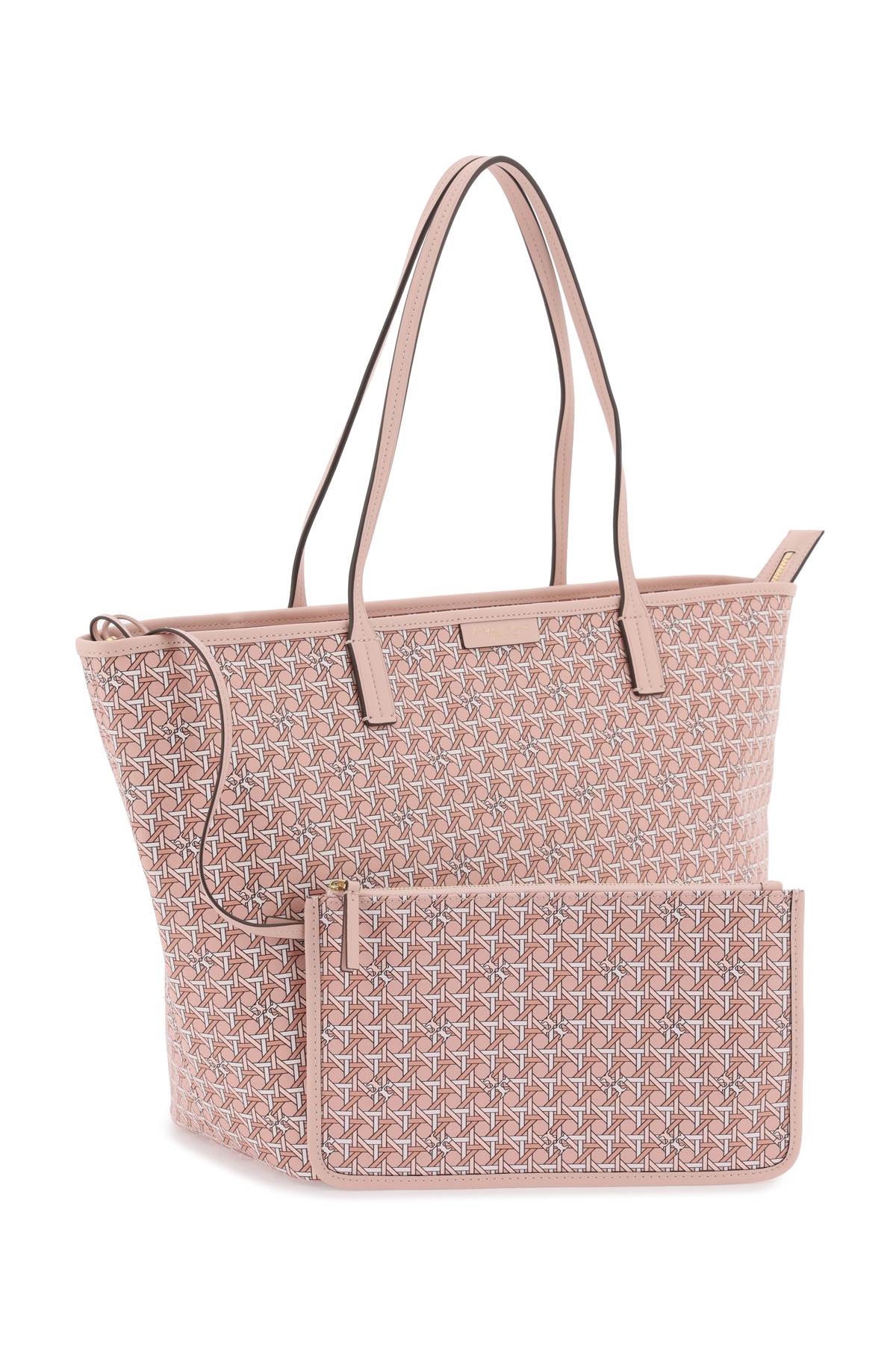 Shop Tory Burch Ever-ready Shopping Bag In Winter Peach (pink)