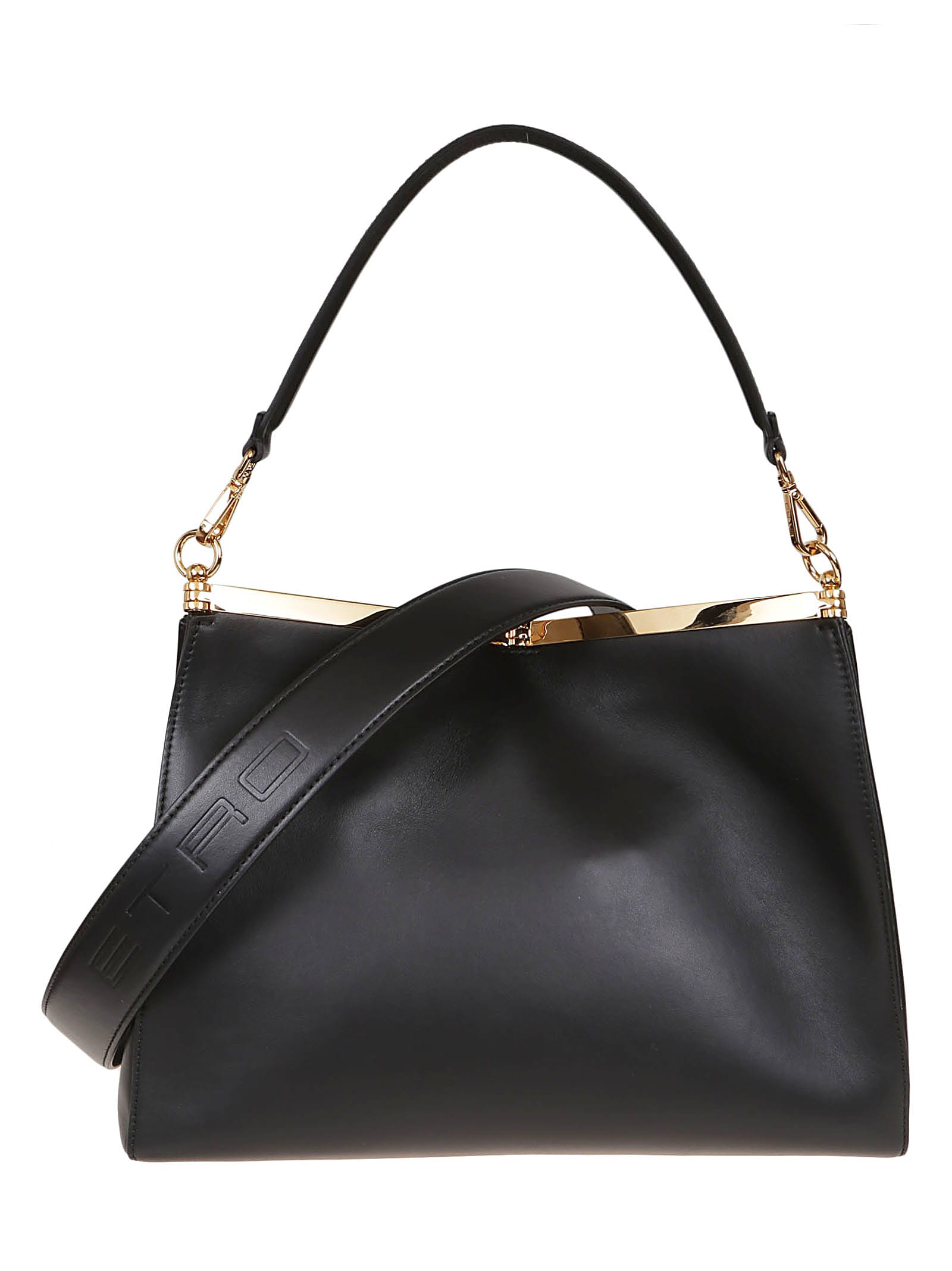 Shop Etro Shoulder Bag In Black