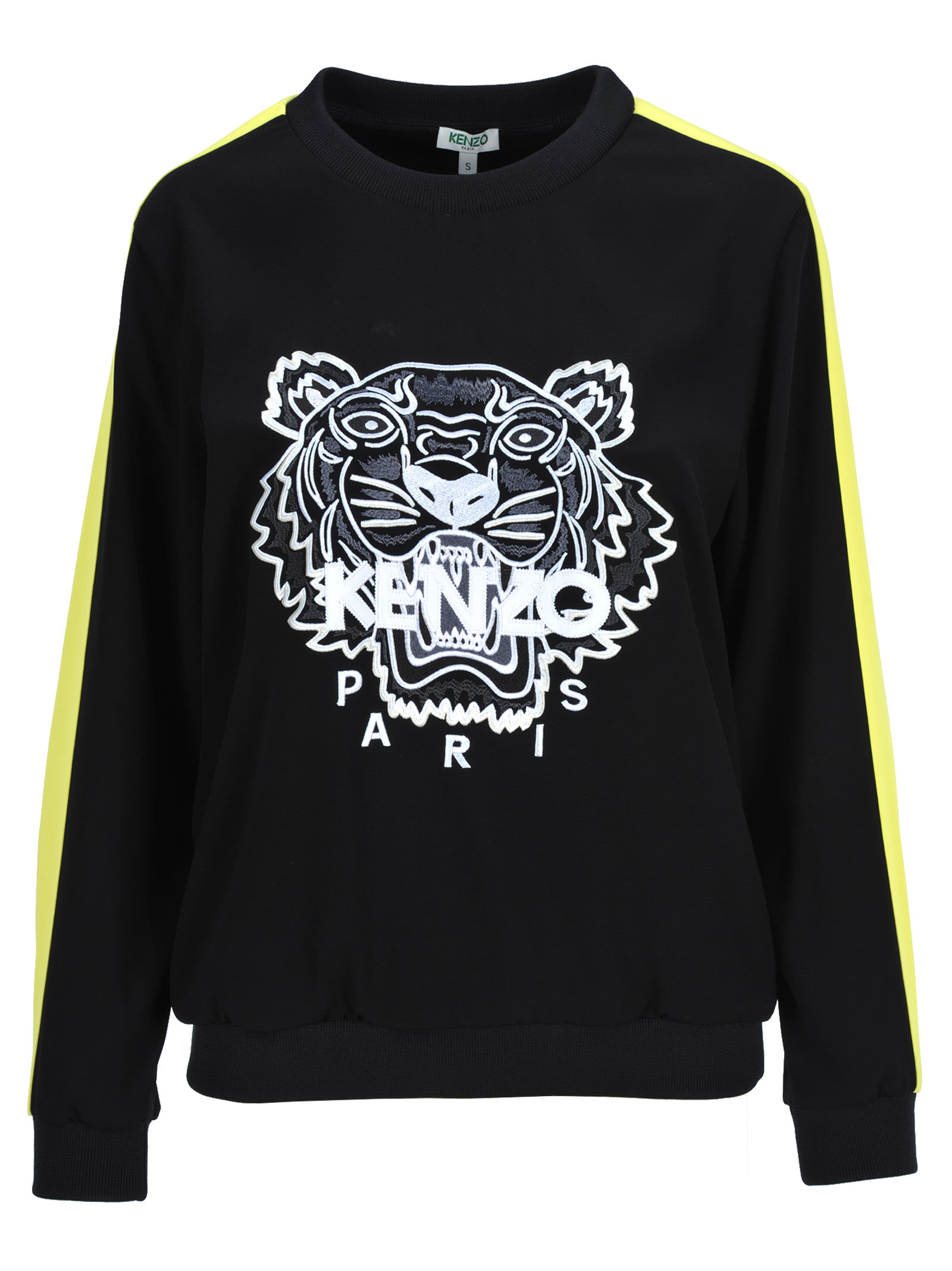 kenzo tiger embroidered sweatshirt