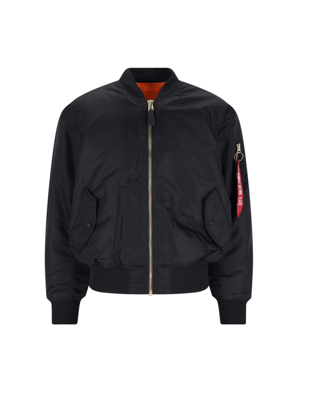 Alpha Industries Ma-1 Vf 59 Vintage Fit Bomber Jacket Clothing In Black