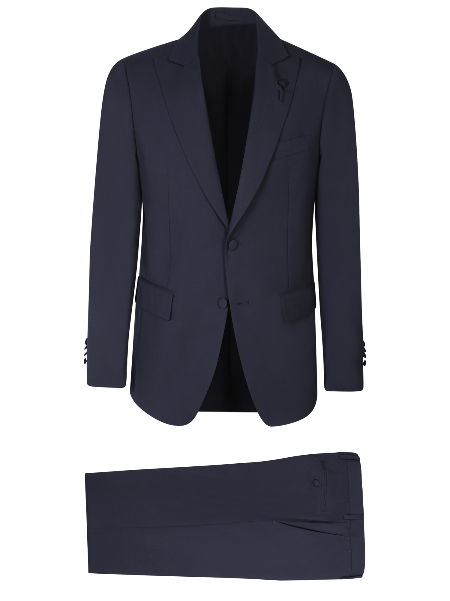 3 Pieces Blue Suit