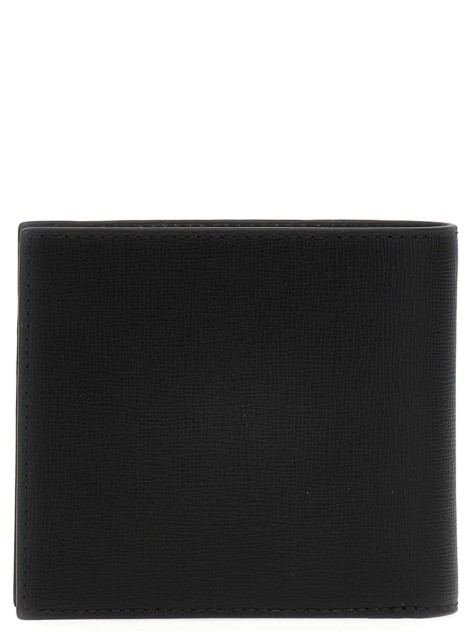 Shop Bally Band Wallet In Blackredbonepall