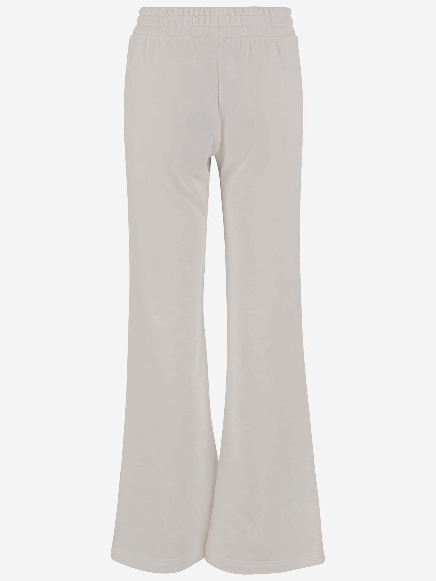 Pinko Logo Embroidered Track Pants In White