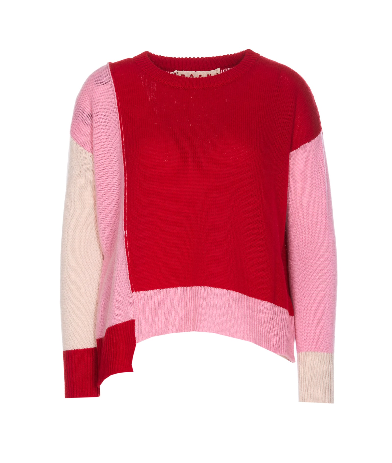 Shop Marni Sweater In Multicolour