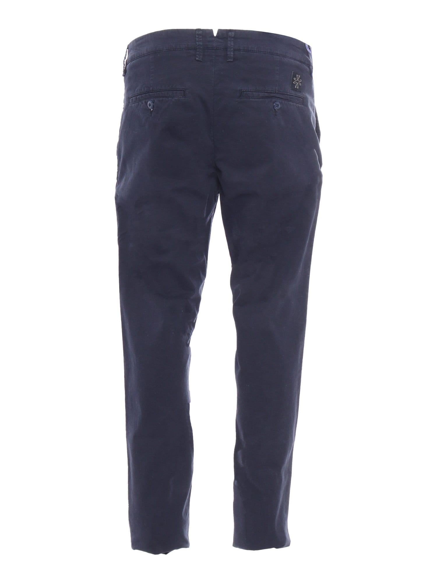 Shop Jacob Cohen Dark Blue Trousers