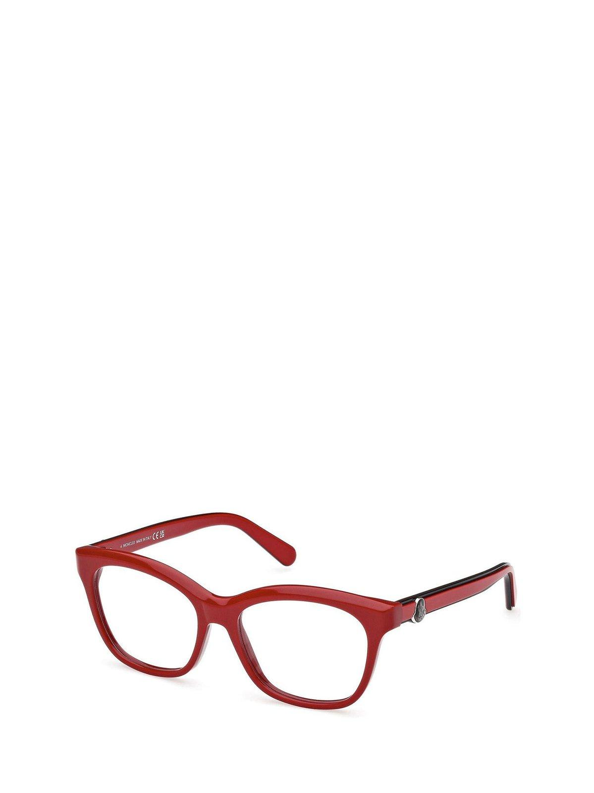Moncler Square Frame Glasses In 066