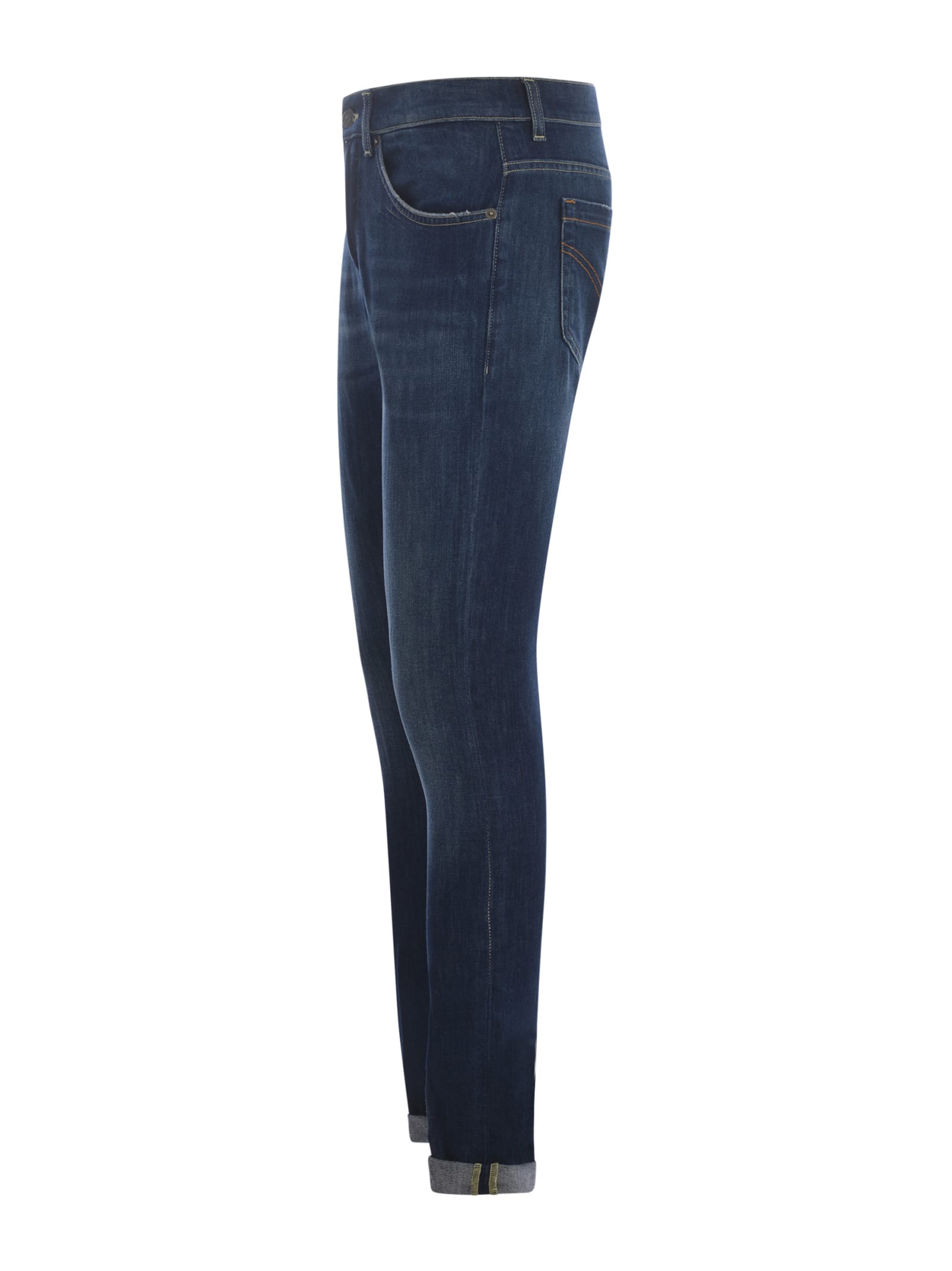 Shop Dondup Jeans  George In Denim Stretch In Blue