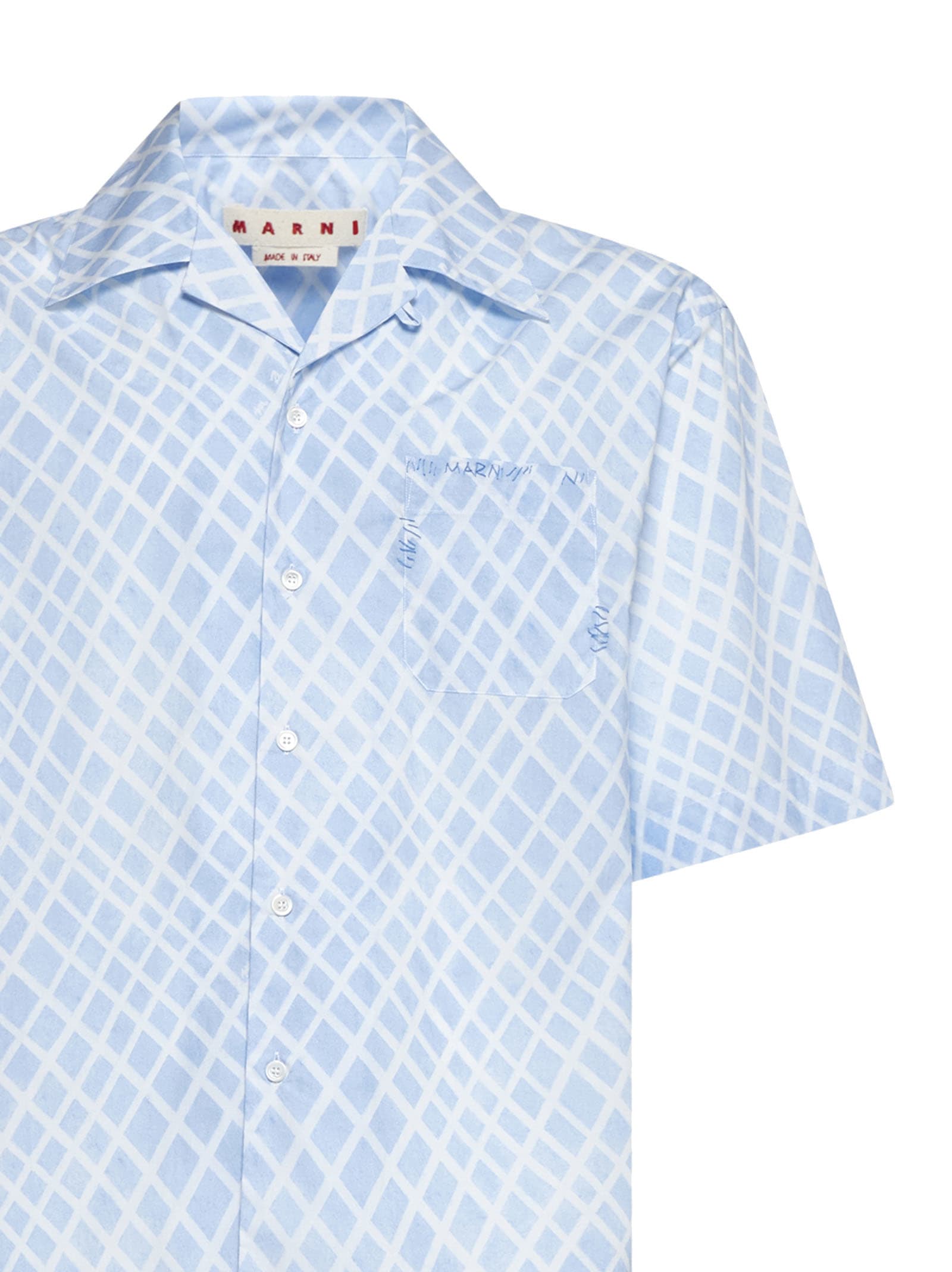 Shop Marni Shirt In Blue