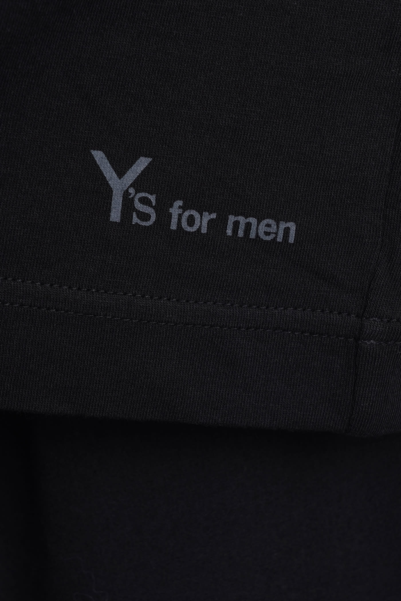 Shop Yohji Yamamoto T-shirt In Black Cotton
