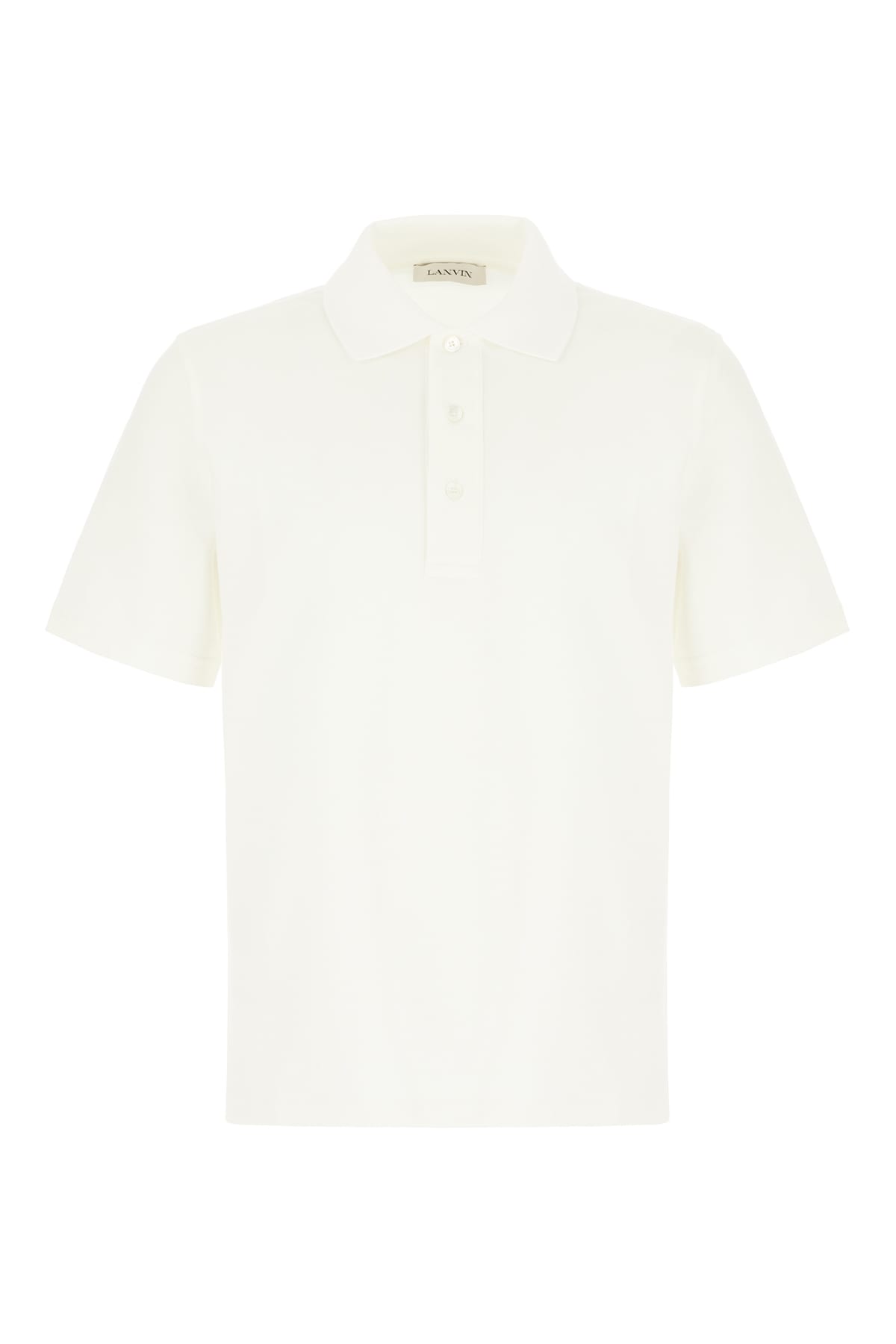 White Piquet Polo Shirt