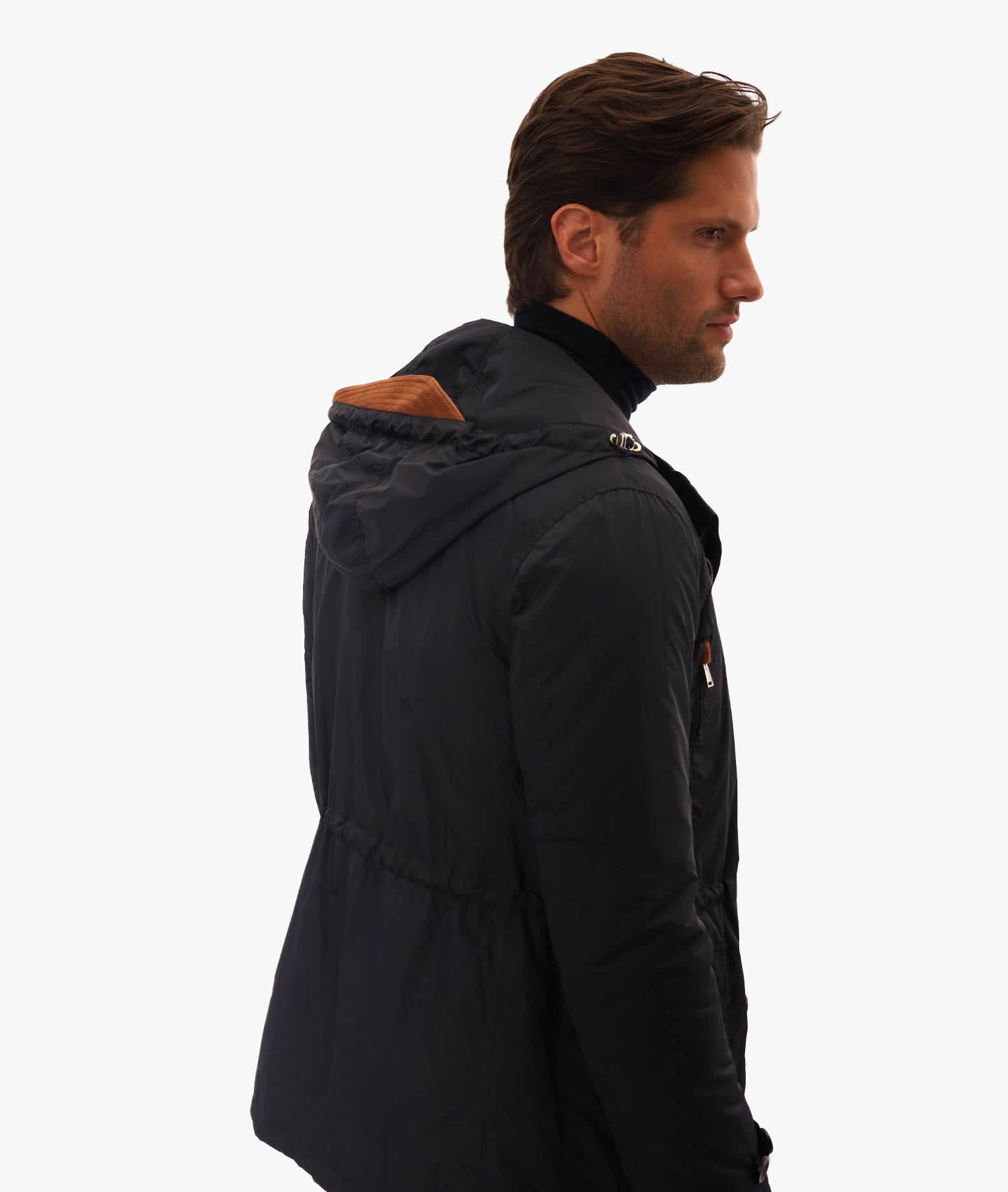 Larusmiani Parka Shennan Jacket In Midnightblue