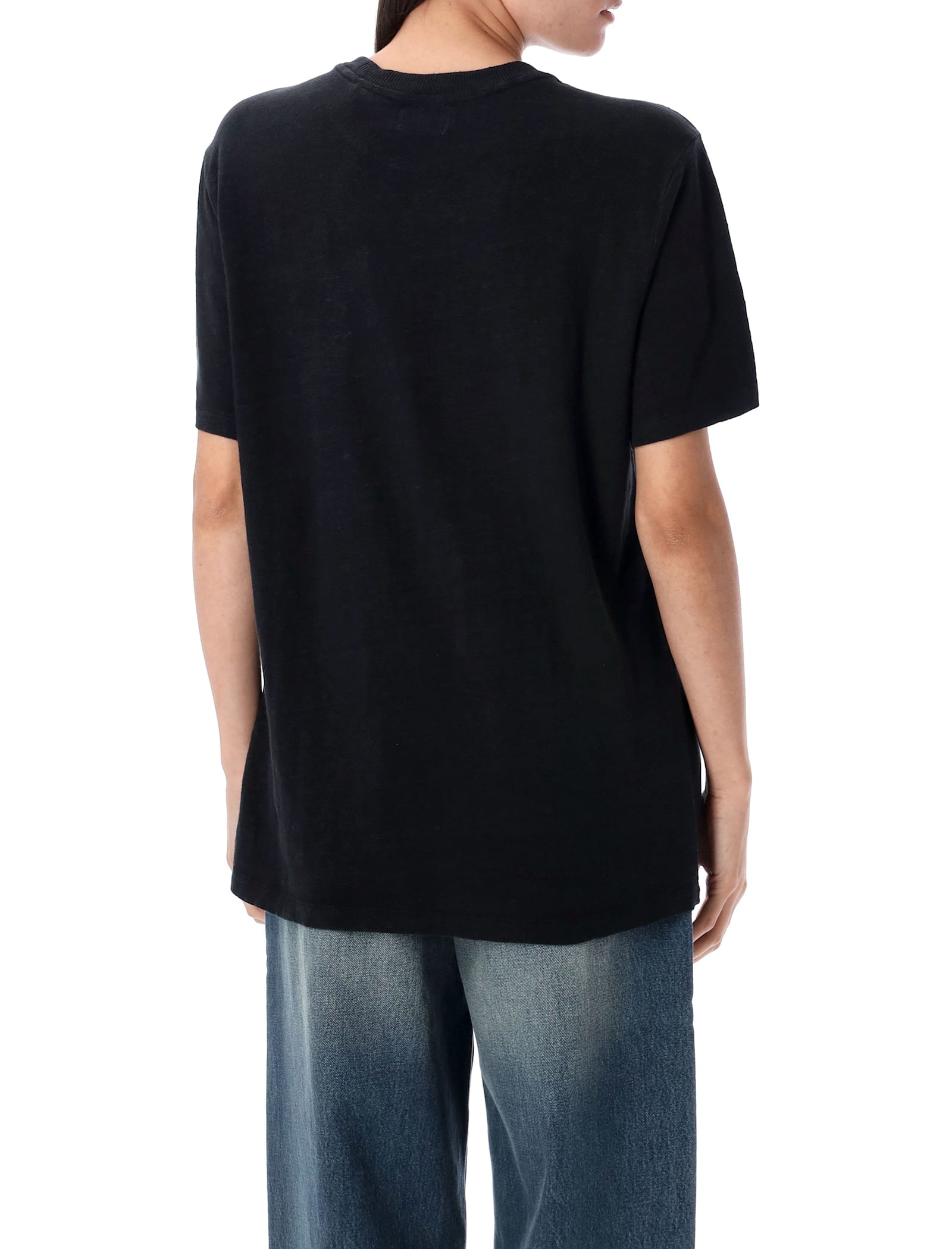 Isabel Marant Étoile Zewel T-shirt In Black