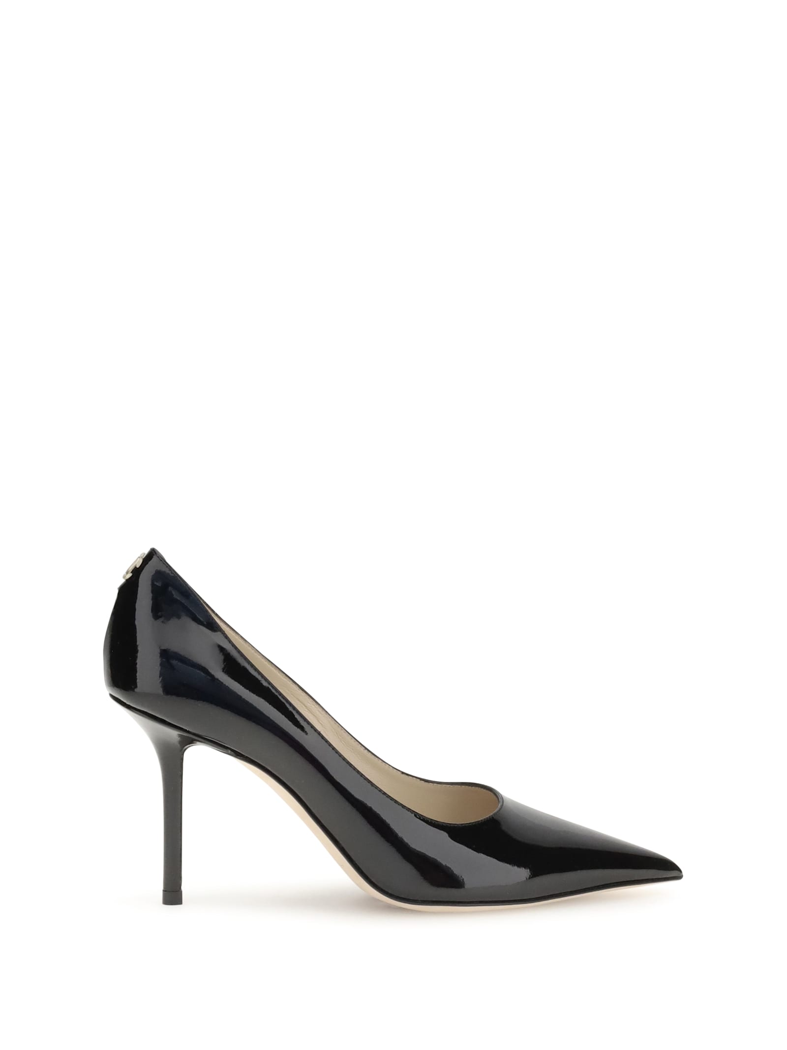 Jimmy Choo Love 85mm Patent Leather Pumps In Black