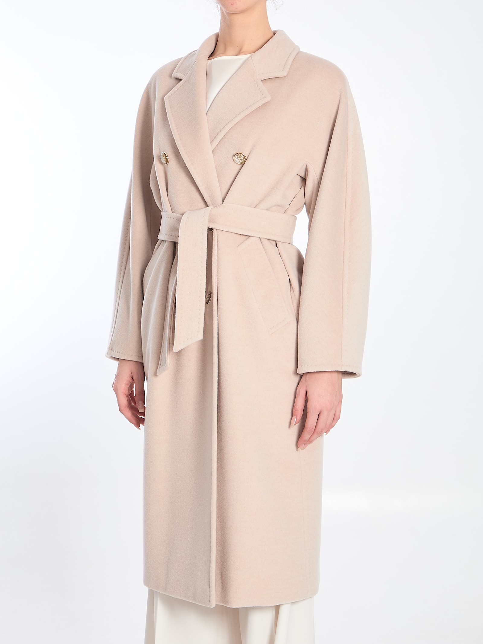 Max Mara Women 101801 Icon Special Edition Coat In Neutral