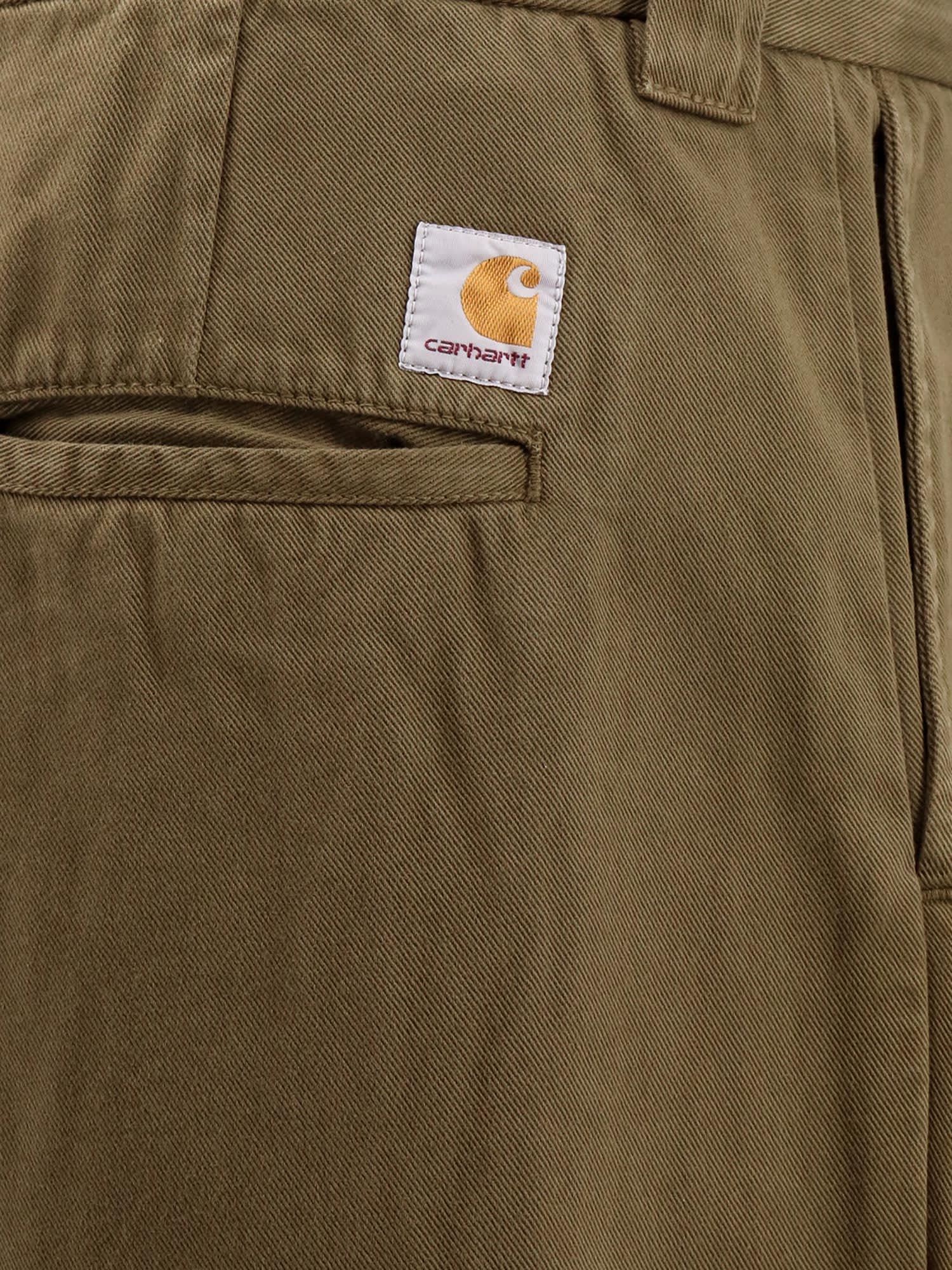 Carhartt Wip Trouser In Green