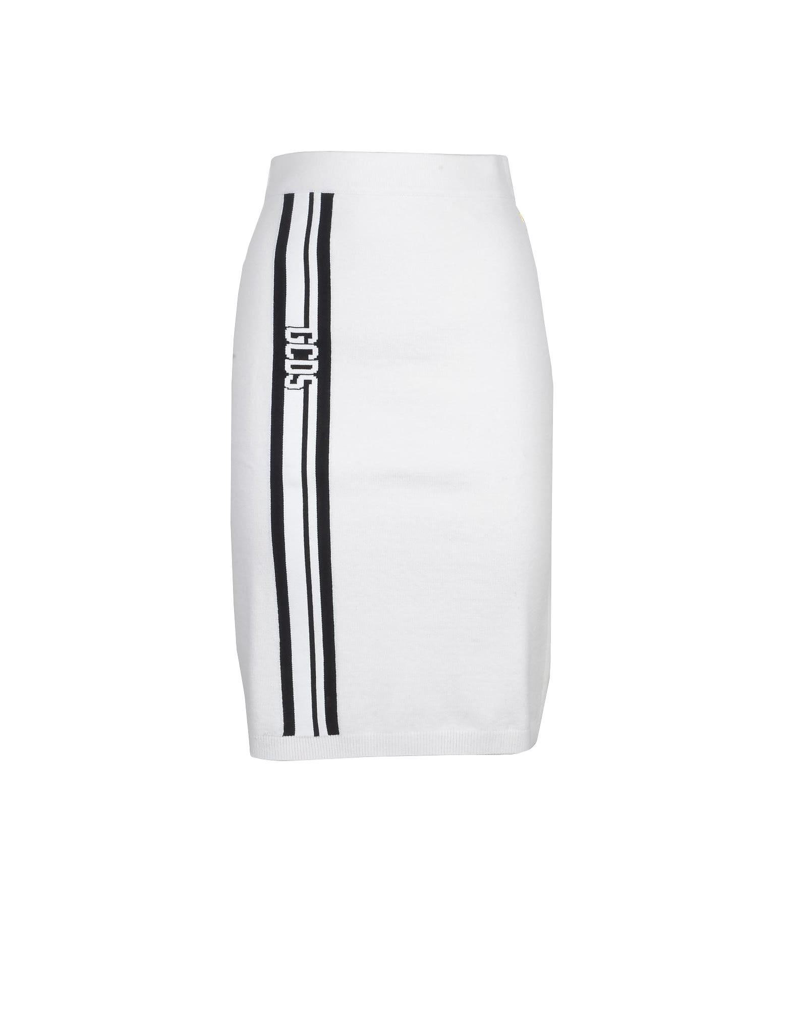 Gcds Womens White Skirt
