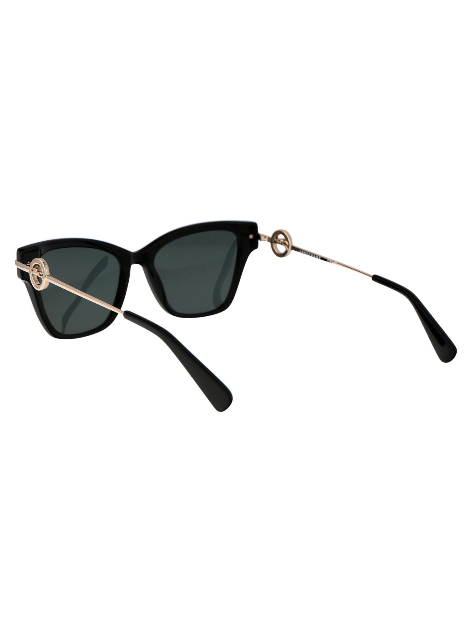 Shop Longchamp Lo737s Sunglasses In 001 Black