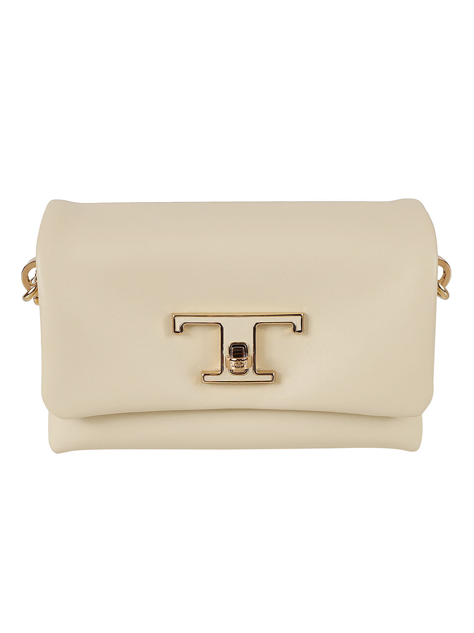 Tod's Soft T Micro Crossbody Bag In White