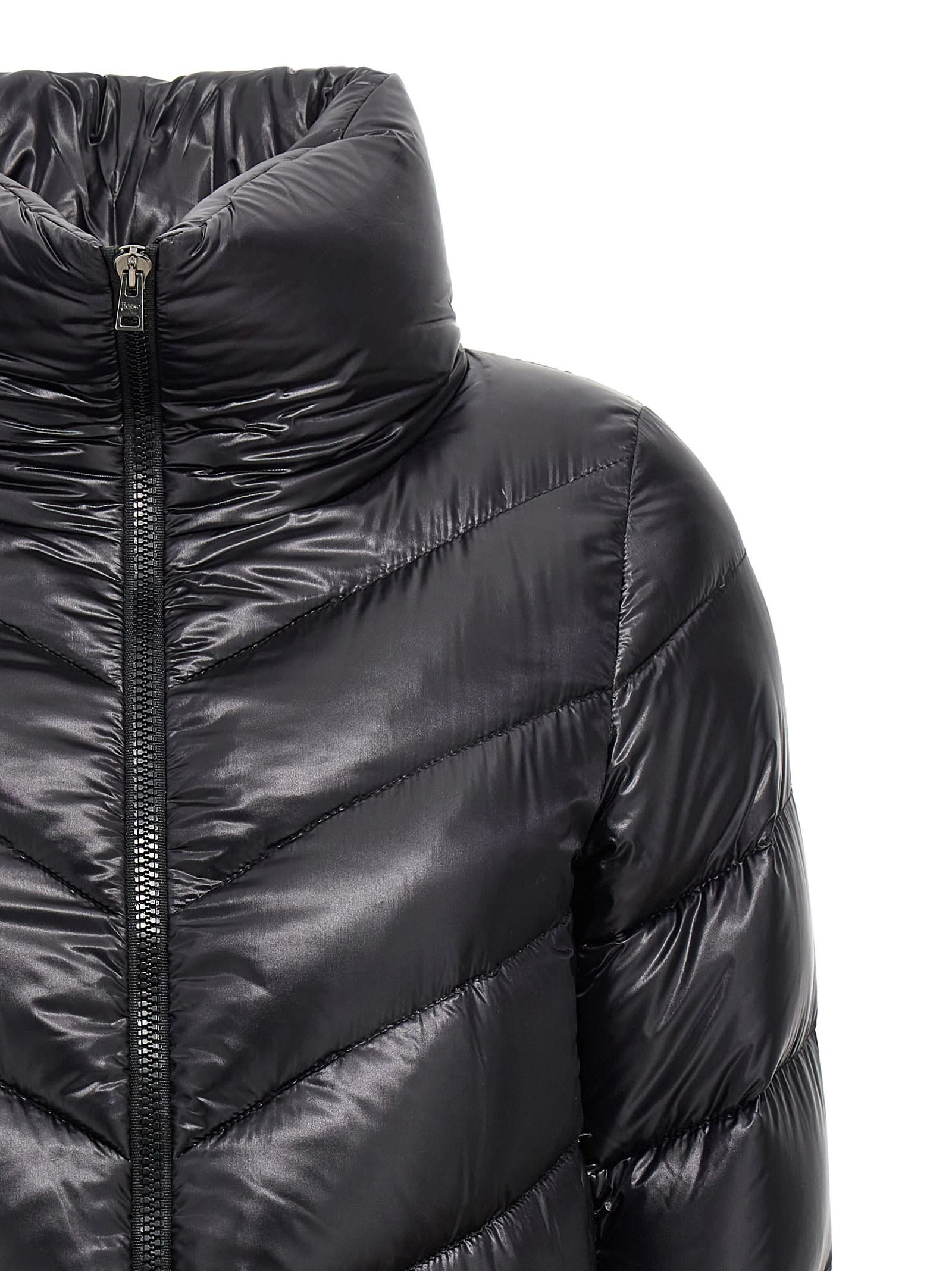 HERNO A-SHAPE DOWN JACKET 