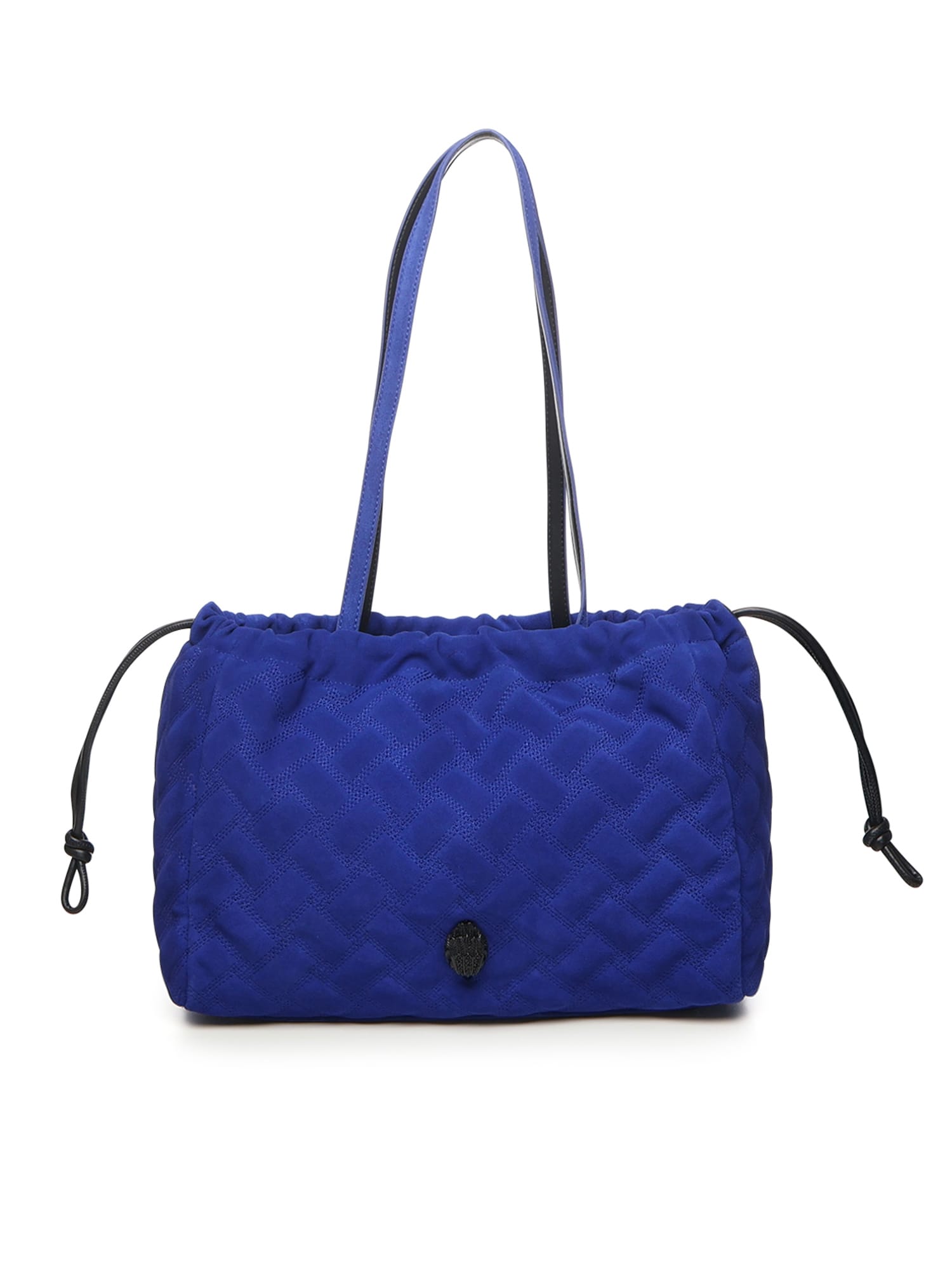 Kurt Geiger Kensington Quilted Leather Cross Body Bag In Red