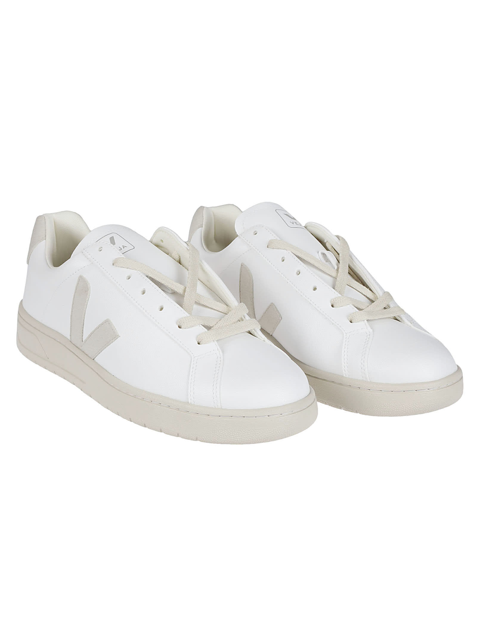 Shop Veja Urca Sneakers In White/natural