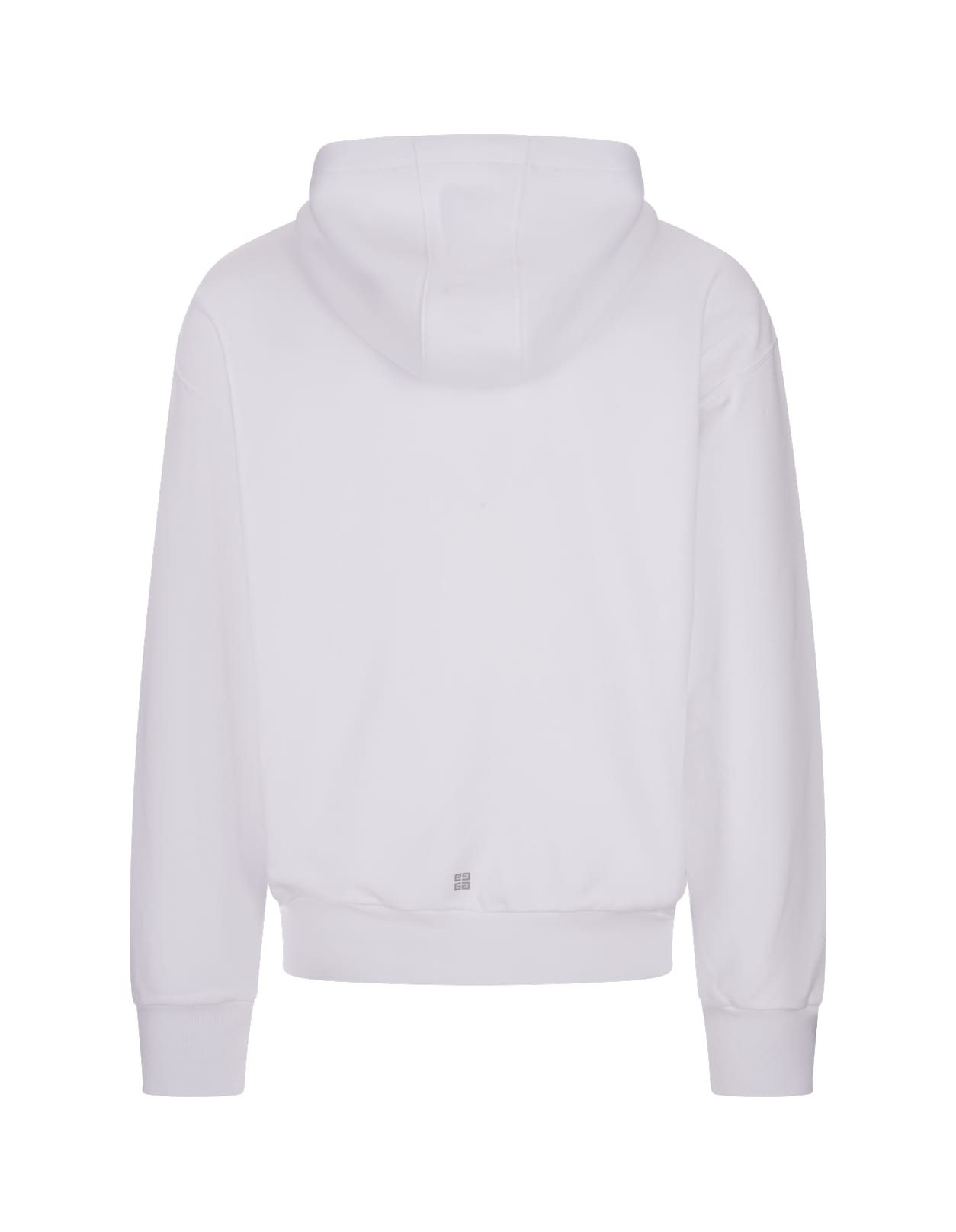 Shop Givenchy White  Hoodie With Print