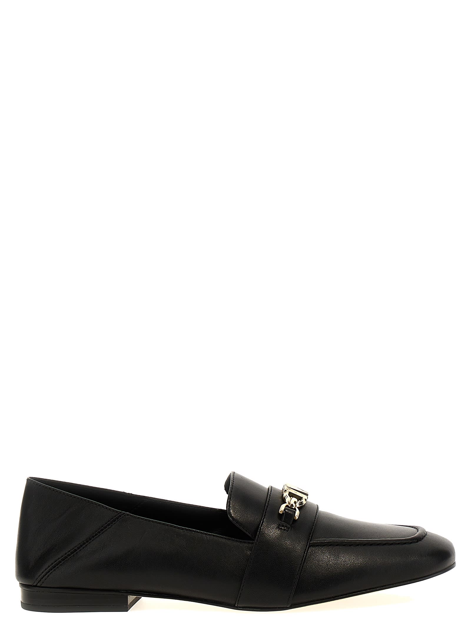 Shop Michael Kors Tiffanie Loafers  In Black