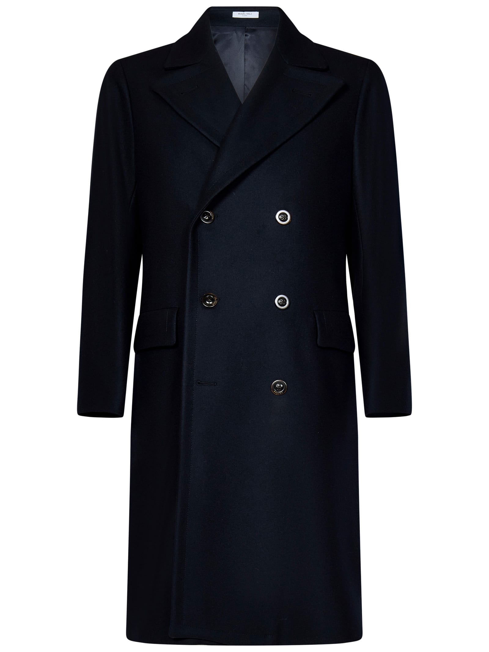 Blue Wool Coat