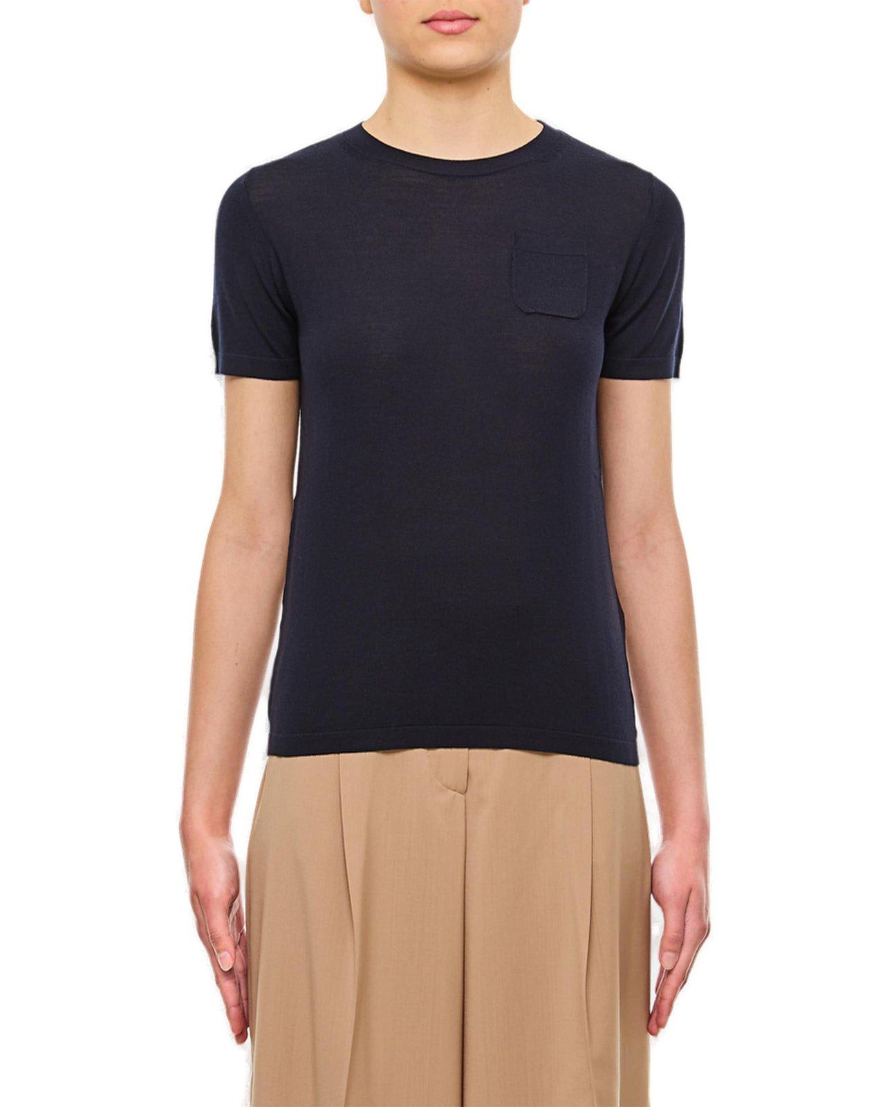 Shop 's Max Mara Crewneck Short-sleeved Top