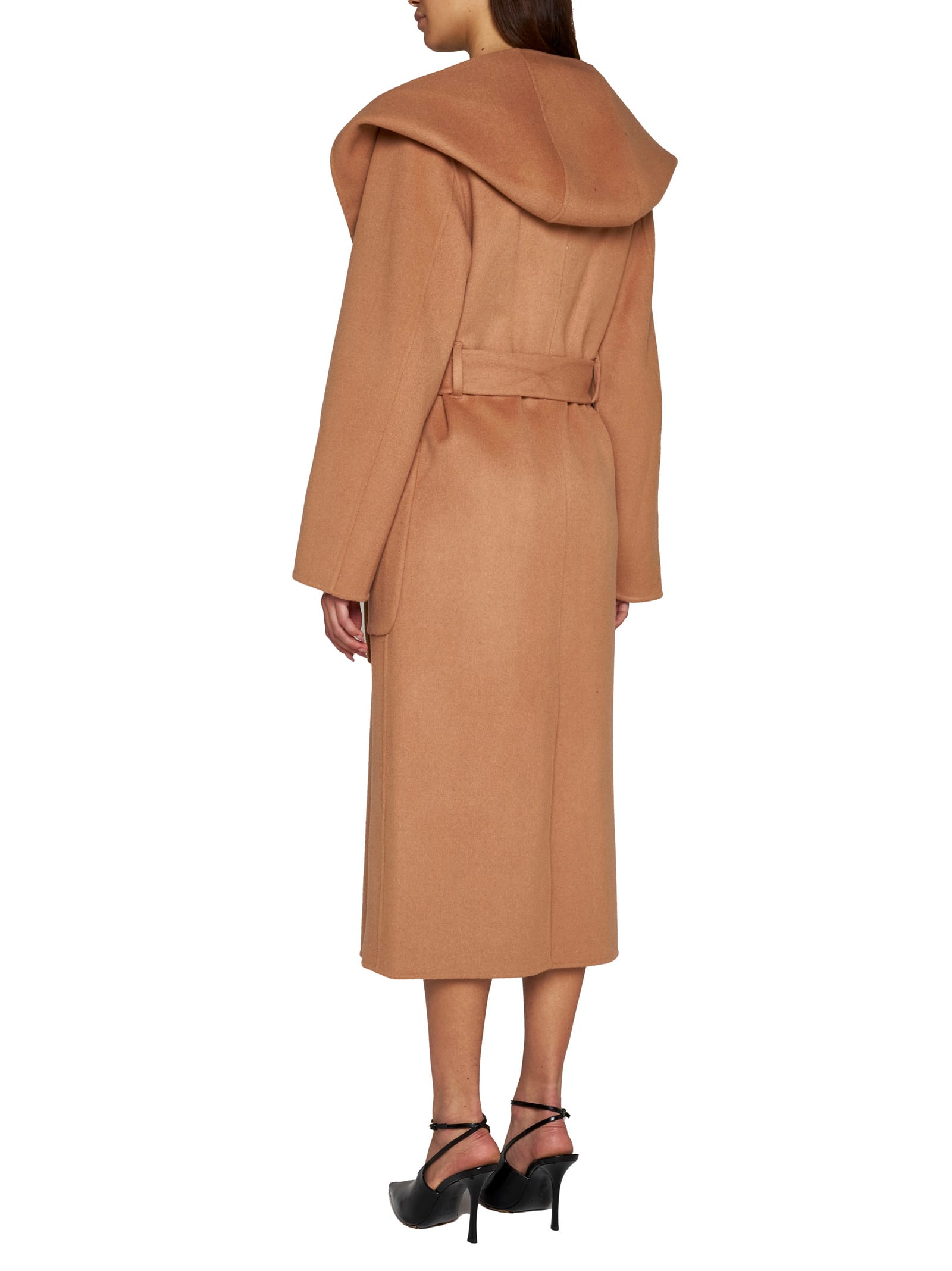 Shop Ivy & Oak Coat In Golden Camel