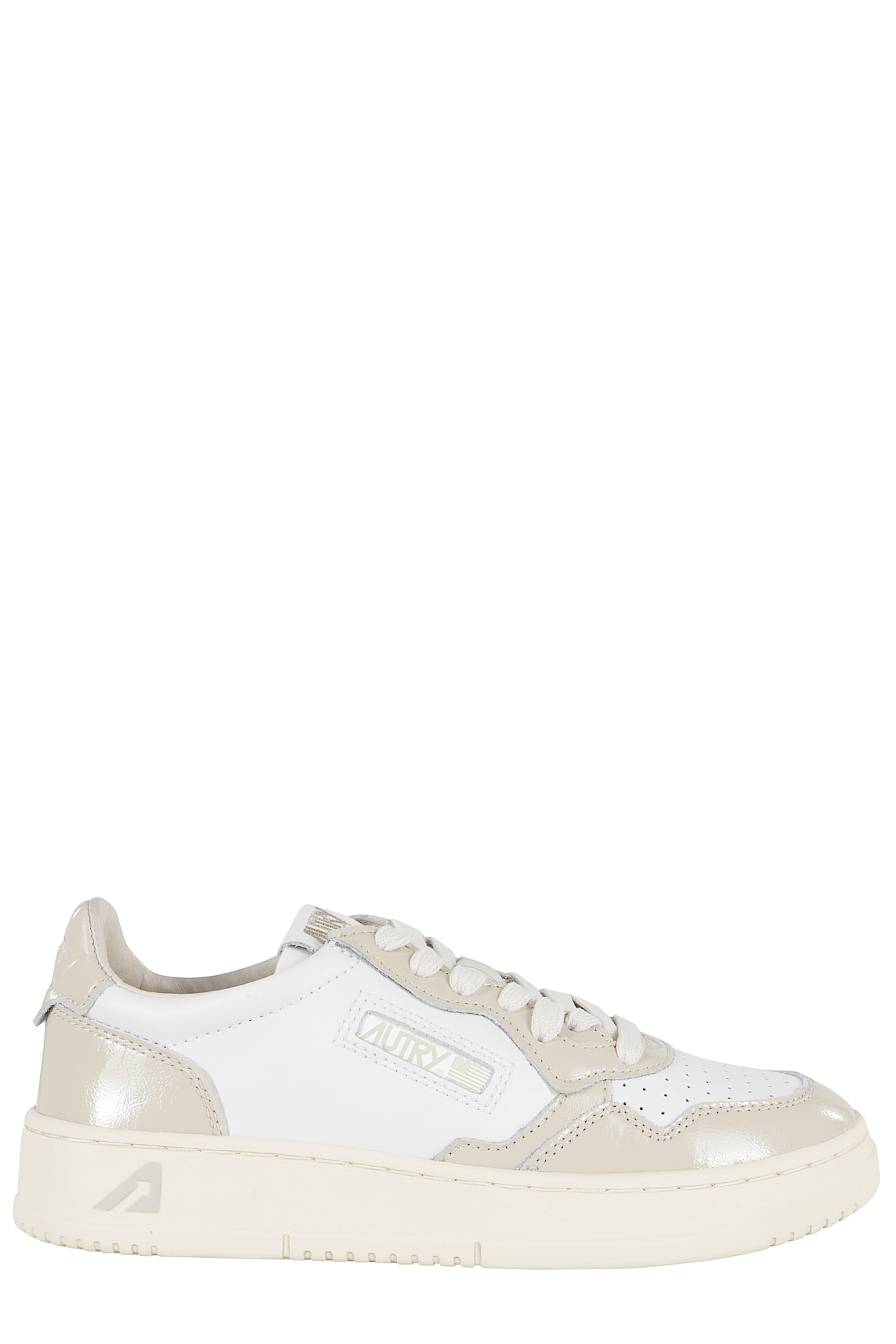 Autry White Leather Sneakers