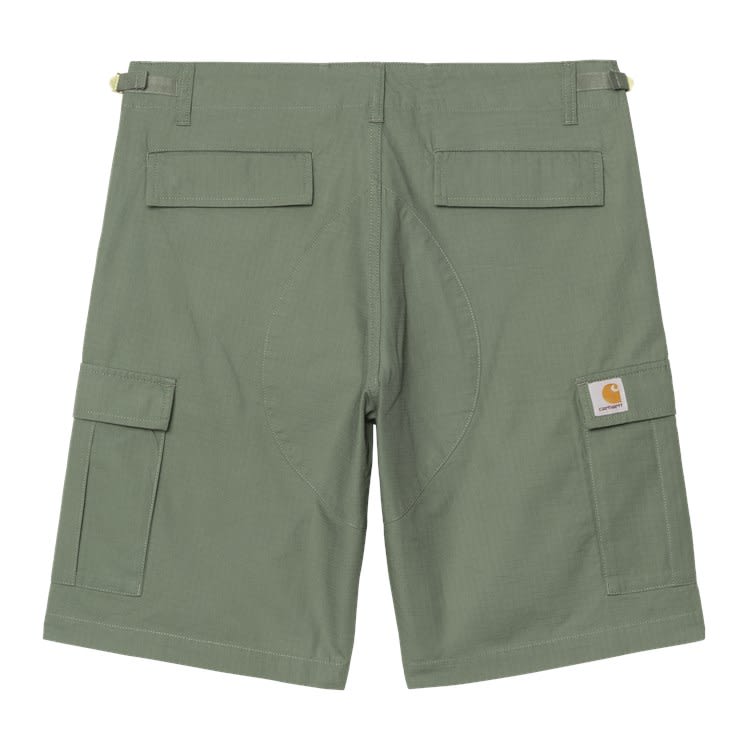 Carhartt Double Knee Bermuda And Short Green In Park