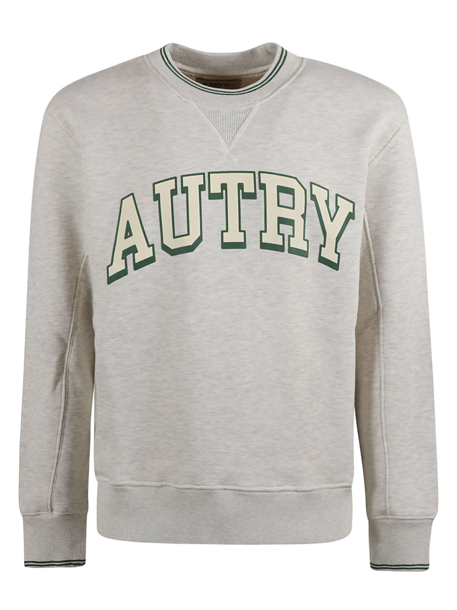 Shop Autry Heavy Jersey Sweatshirt In White