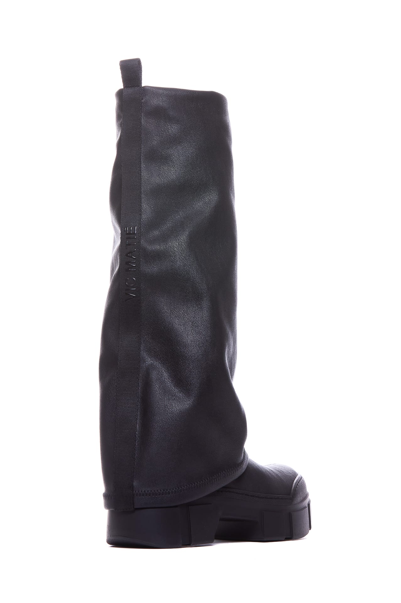 Shop Vic Matie Davidson Boots In Black