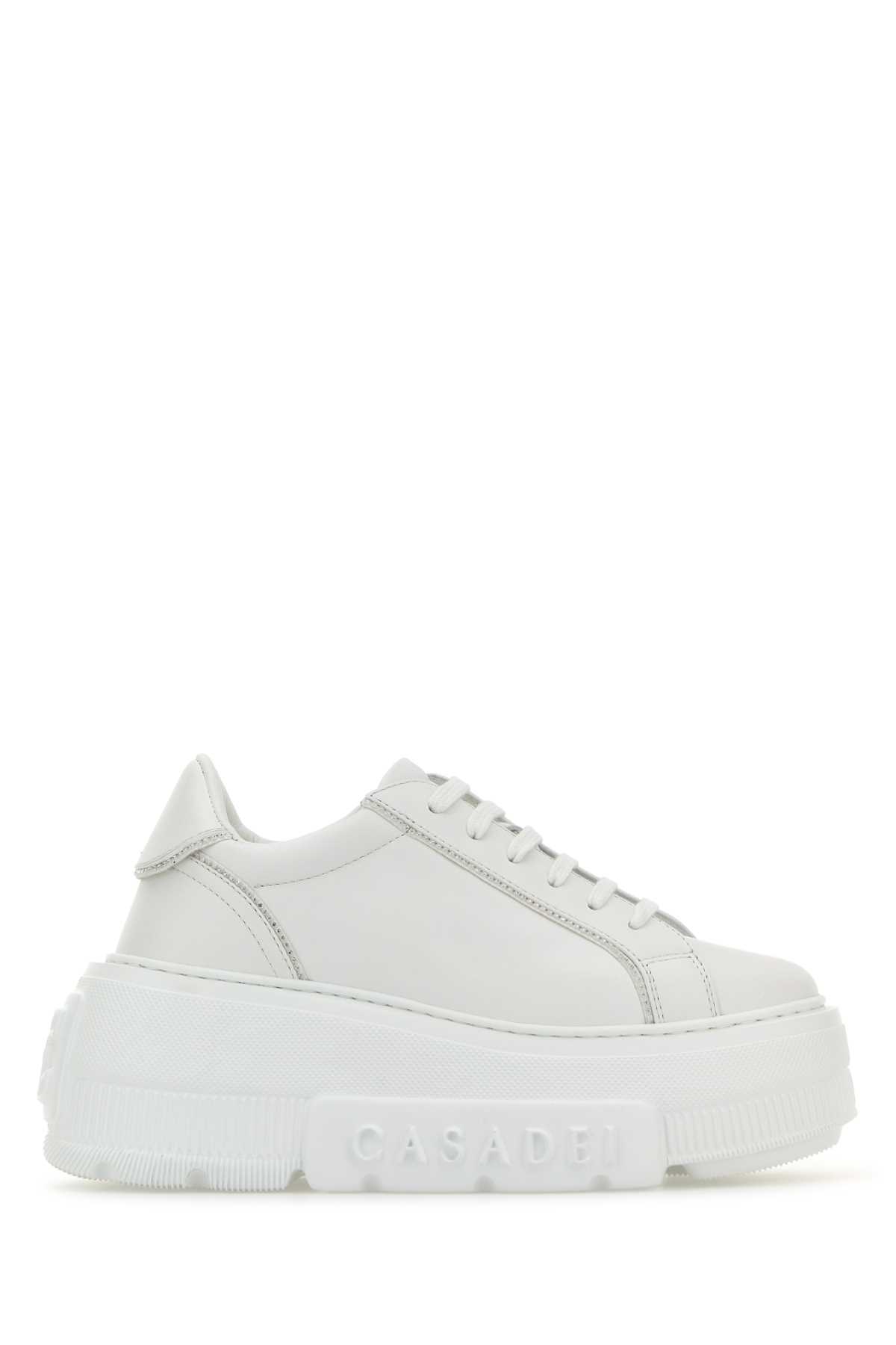 White Leather Nexus Sneakers