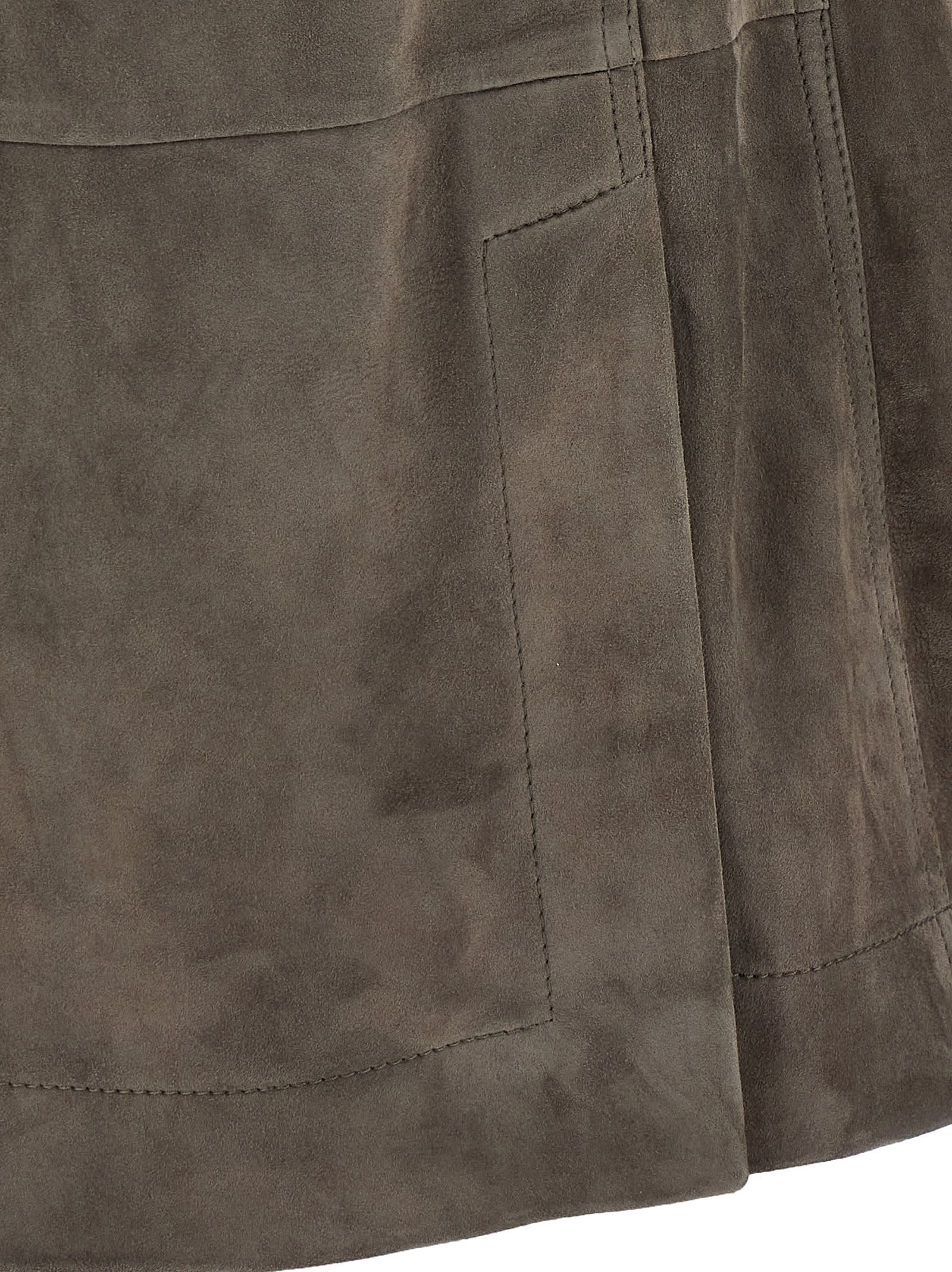 BRUNELLO CUCINELLI COUTURE SUEDE VEST