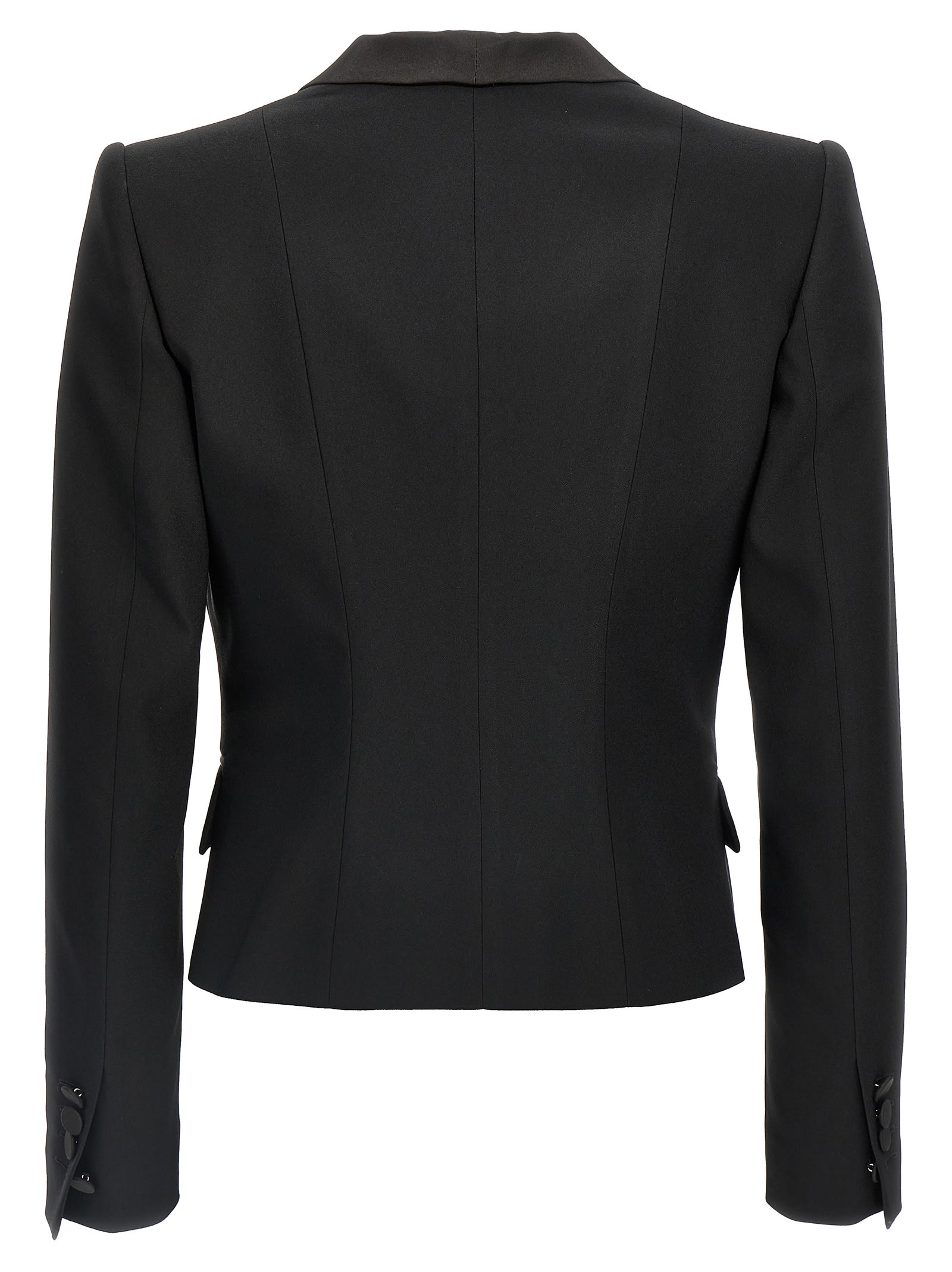 Dsquared2 'gatsby' Blazer Featuring Bow Detail In Black