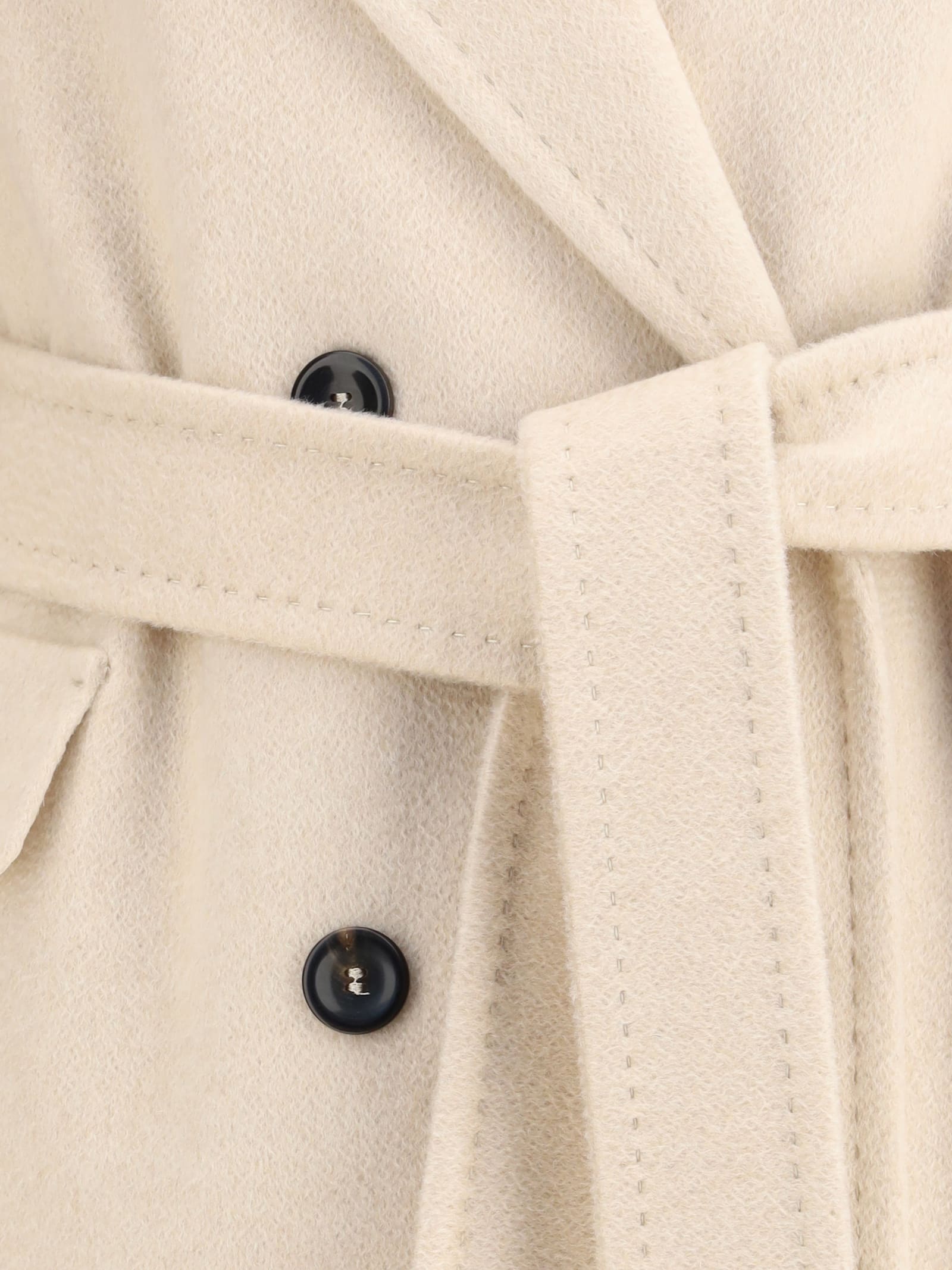 Max Mara Panteon Button-fastening Coat