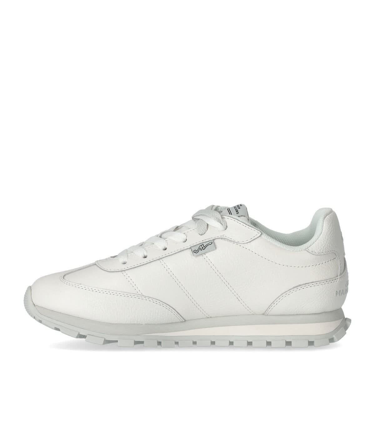 Marc Jacobs Women's The Jogger Leather Sneakers White