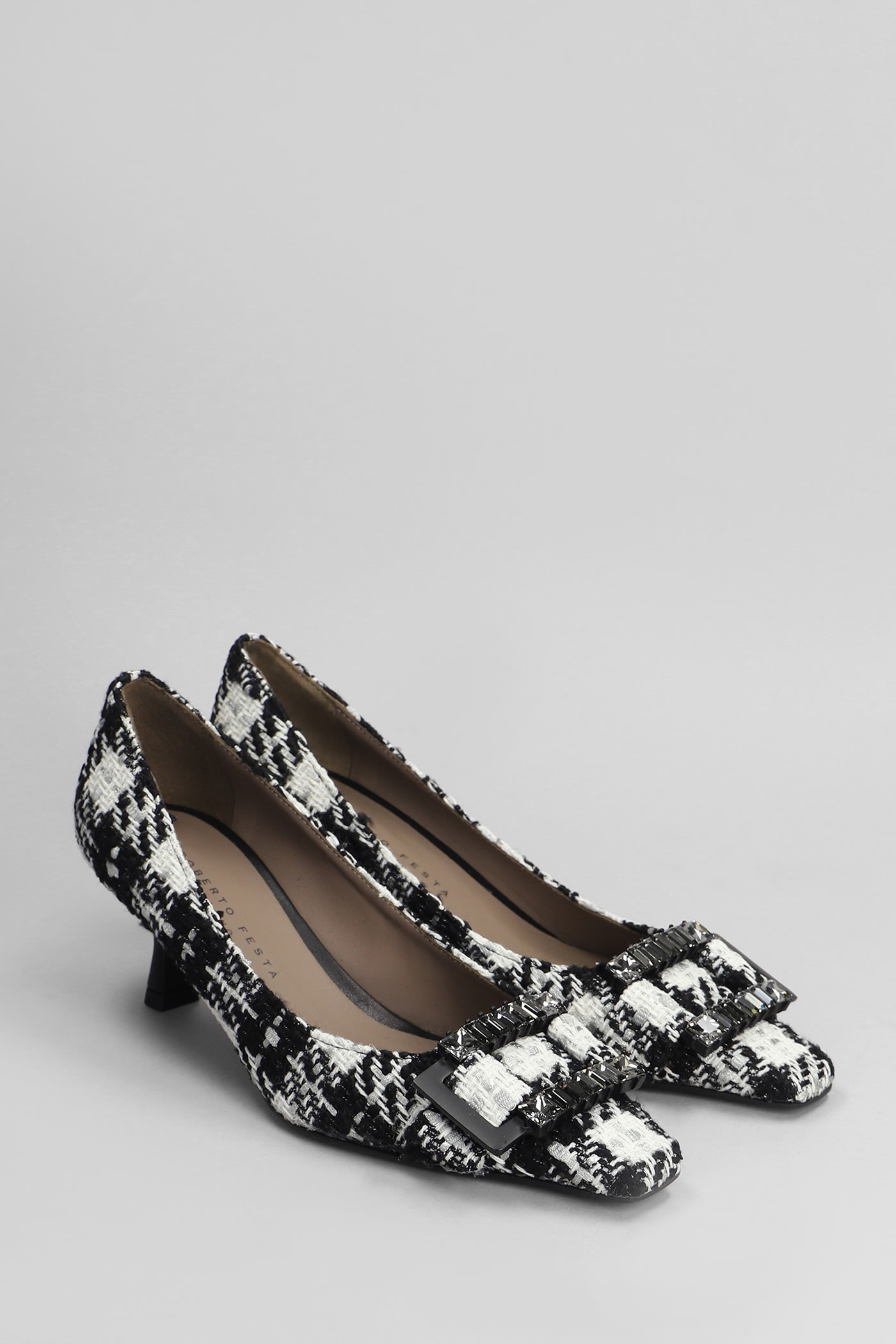 Shop Roberto Festa Only Pumps In Black Wool