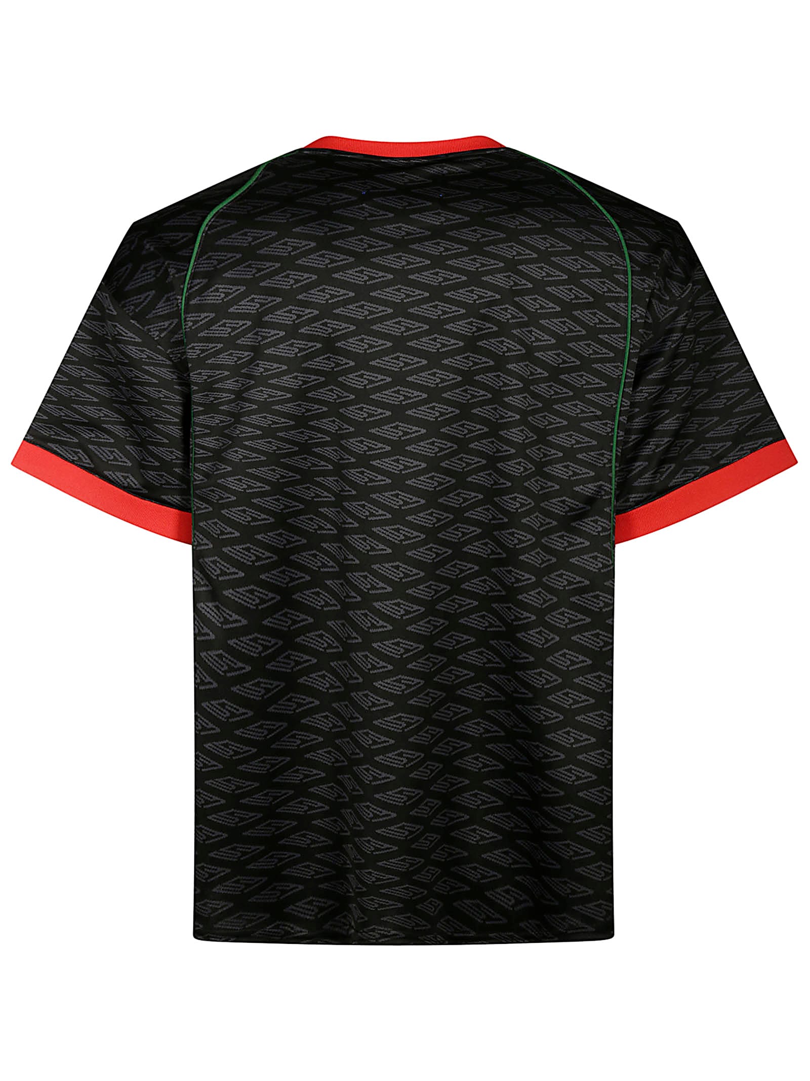 Awake Ny Crest-patterned Jersey T-shirt In Black